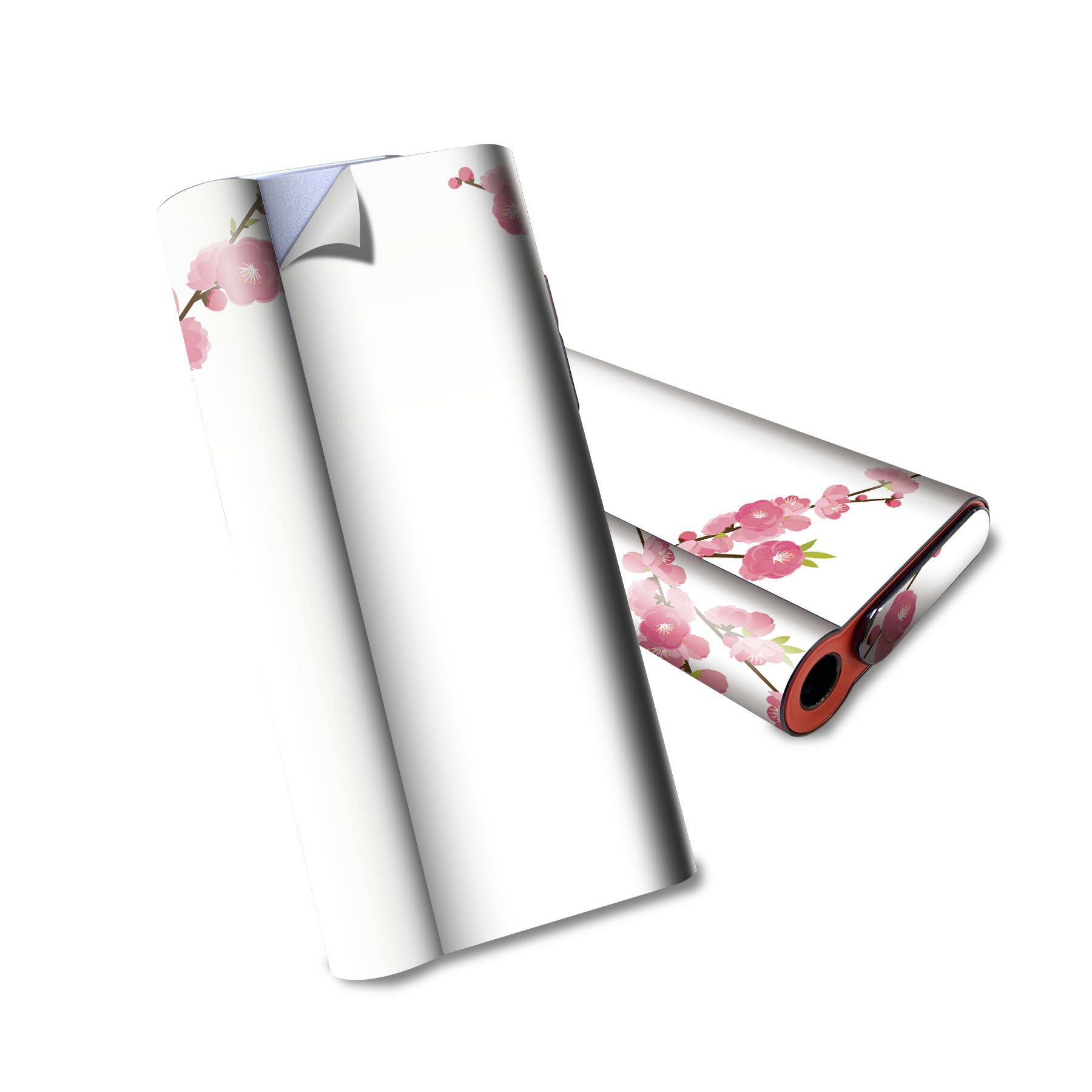 glo hyper air 専用 デザインスキンシール 全面 フルセット カバー ケース 保護 グロー ハイパー エア グロウ ステッカー デコ アクセサリー 電子たばこ 012862 ひな祭り 桃の花 節句