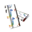 glo hyper air 専用 デザインスキンシール 全面 フルセット カバー ケース 保護 グロー ハイパー エア グロウ ステッカー デコ アクセサリー 電子たばこ 014648 地図 日本 レインボー