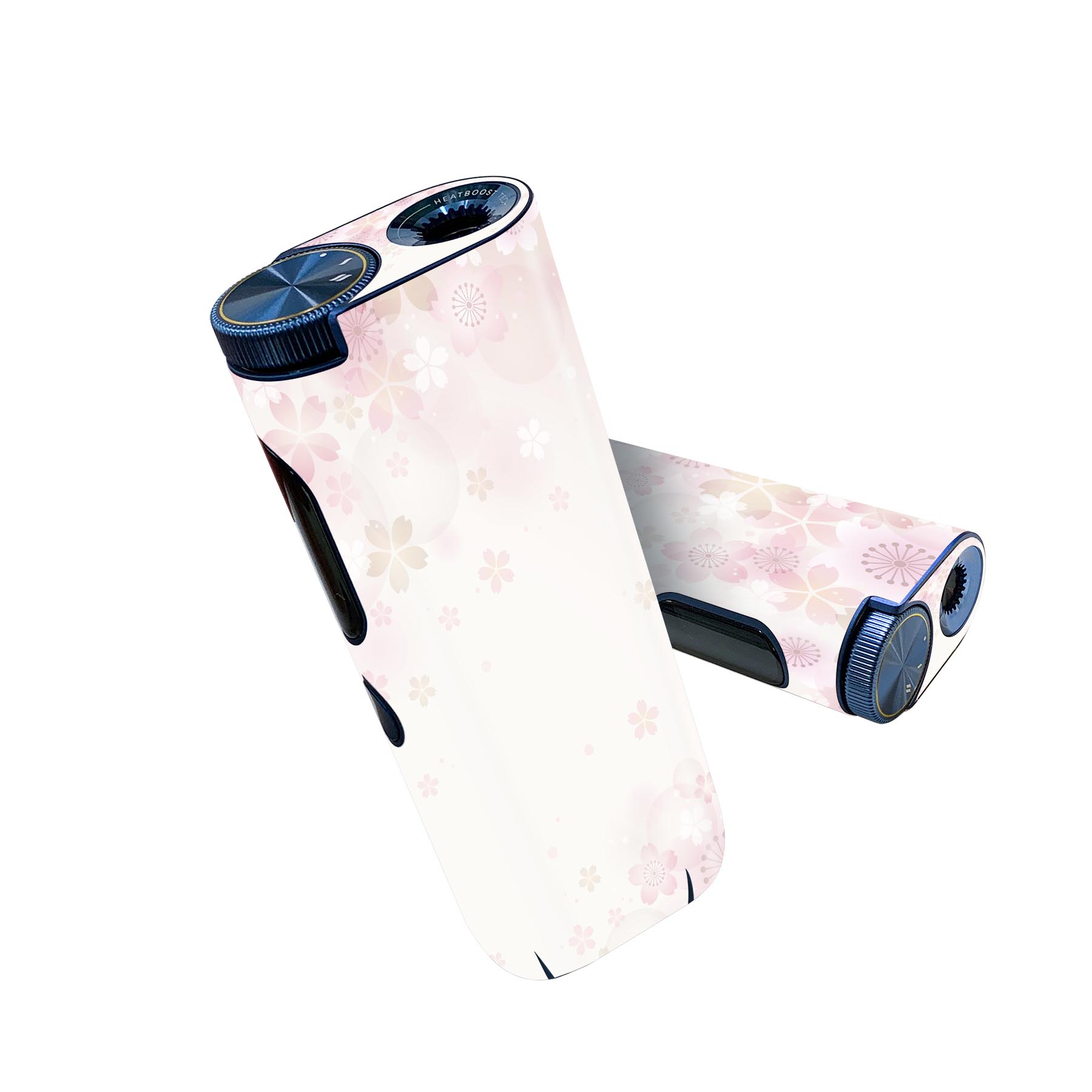 glo hyper pro 用 デザインスキンシール 側面2枚 天面3枚 セット 360°カバー ケース 保護 グロー ハイパー プロ グロウ ステッカー デコ アクセサリー 000180 さくら　ピンク　春
