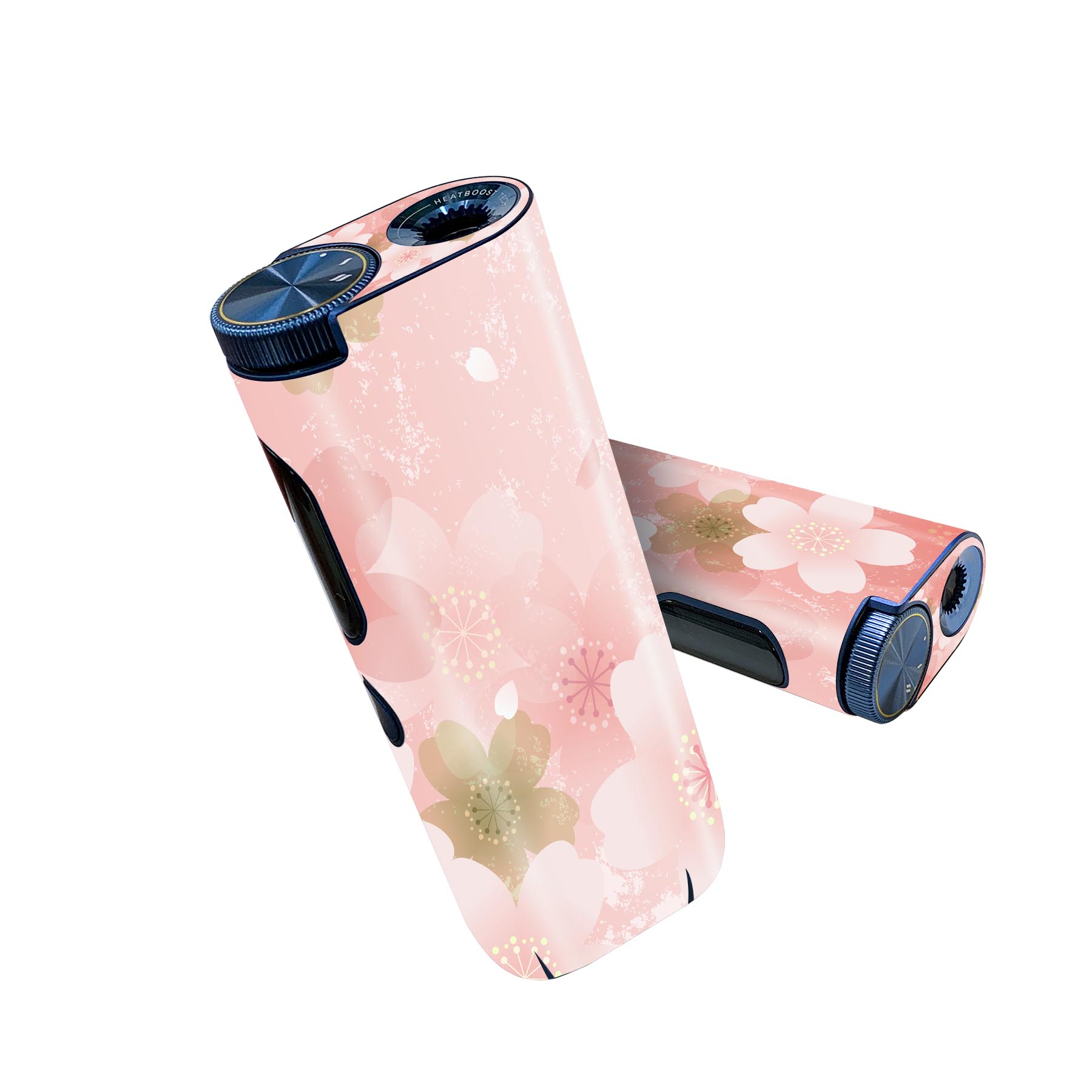 glo hyper pro 用 デザインスキンシール 側面2枚 天面3枚 セット 360°カバー ケース 保護 グロー ハイパー プロ グロウ ステッカー デコ アクセサリー 000987 桜 花