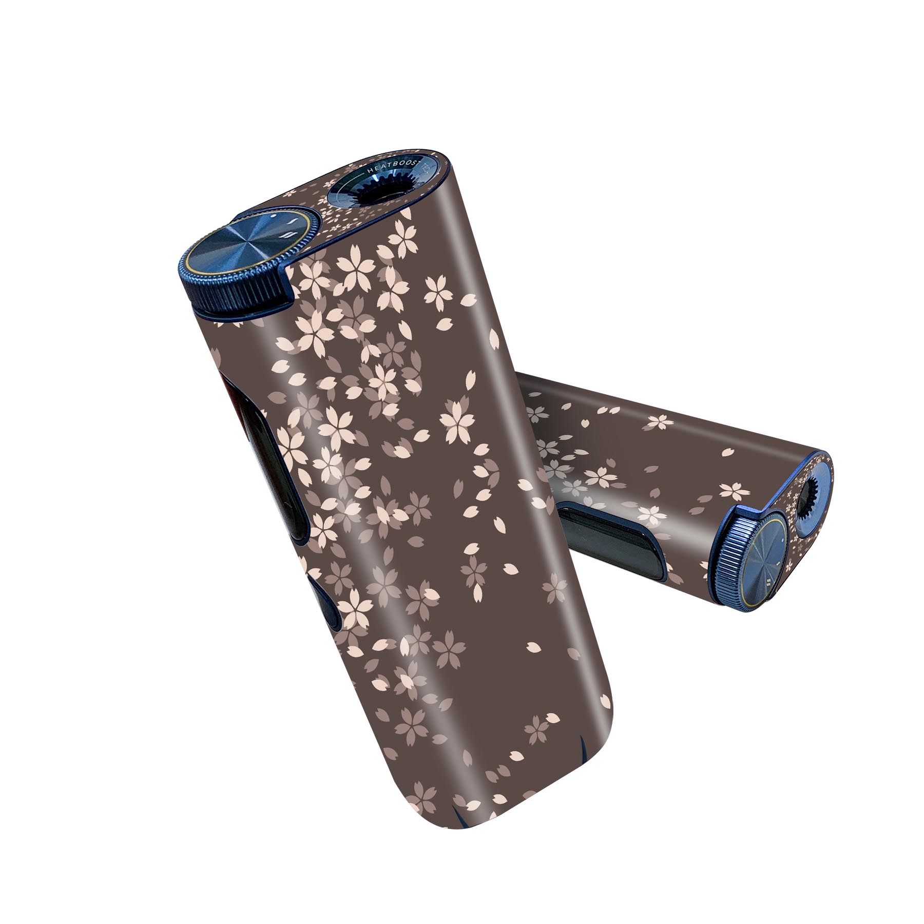 glo hyper pro 用 デザインスキンシール 側面2枚 天面3枚 セット 360°カバー ケース 保護 グロー ハイパー プロ グロウ ステッカー デコ アクセサリー 001220 桜 花