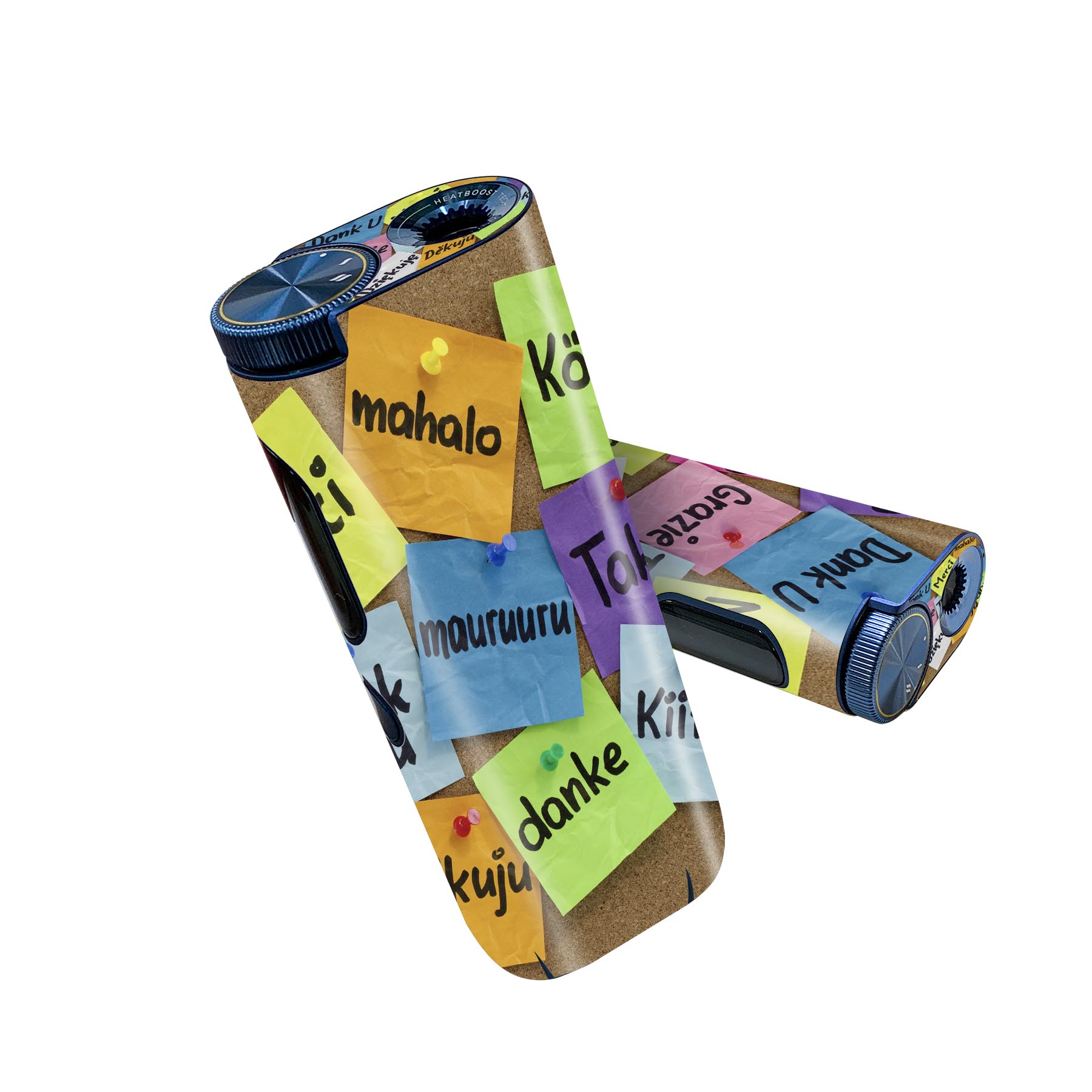 glo hyper pro 用 デザインスキンシール 側面2枚 天面3枚 セット 360°カバー ケース 保護 グロー ハイ..