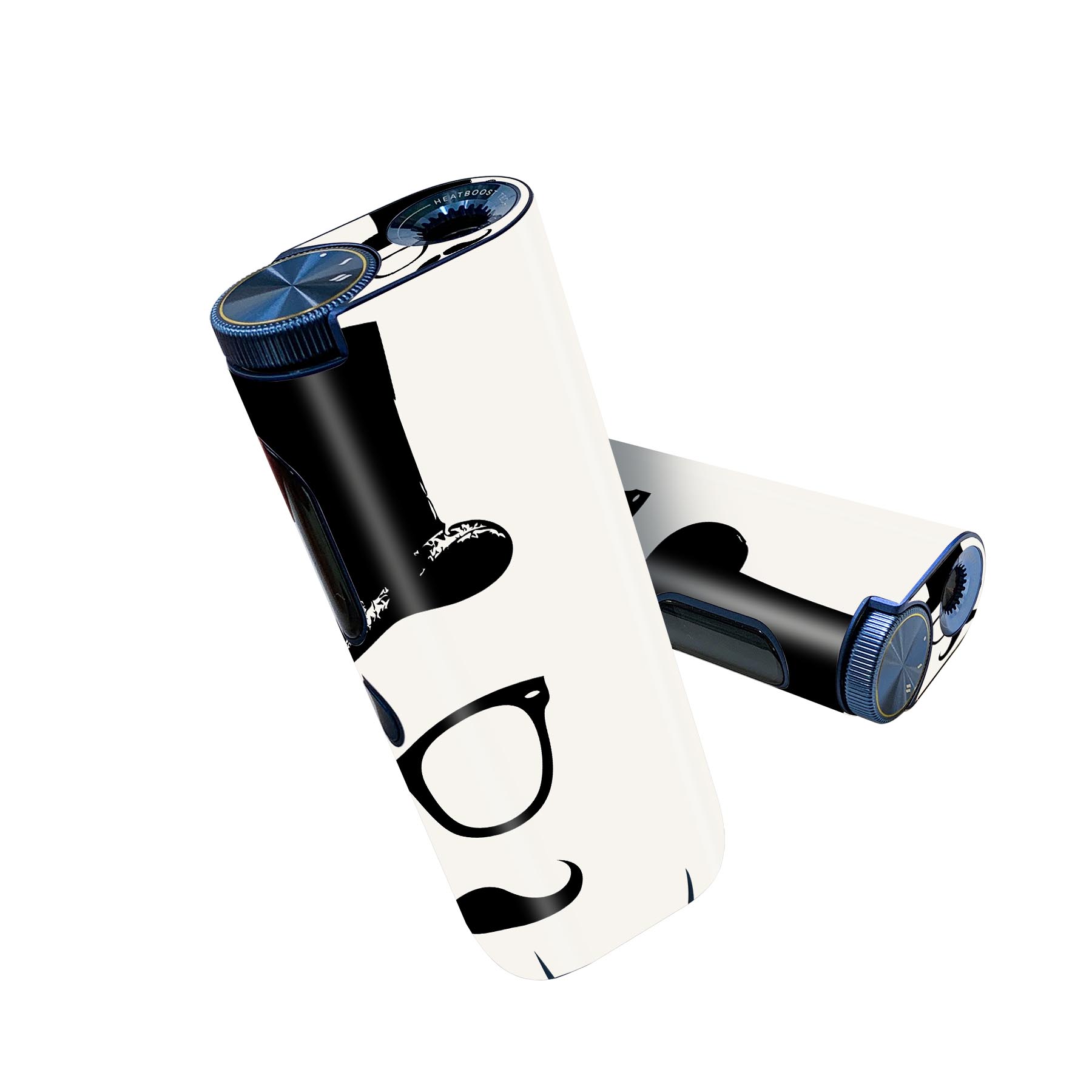 glo hyper pro 用 デザインスキンシール 側面2枚 天面3枚 セット 360°カバー ケース 保護 グロー ハイ..