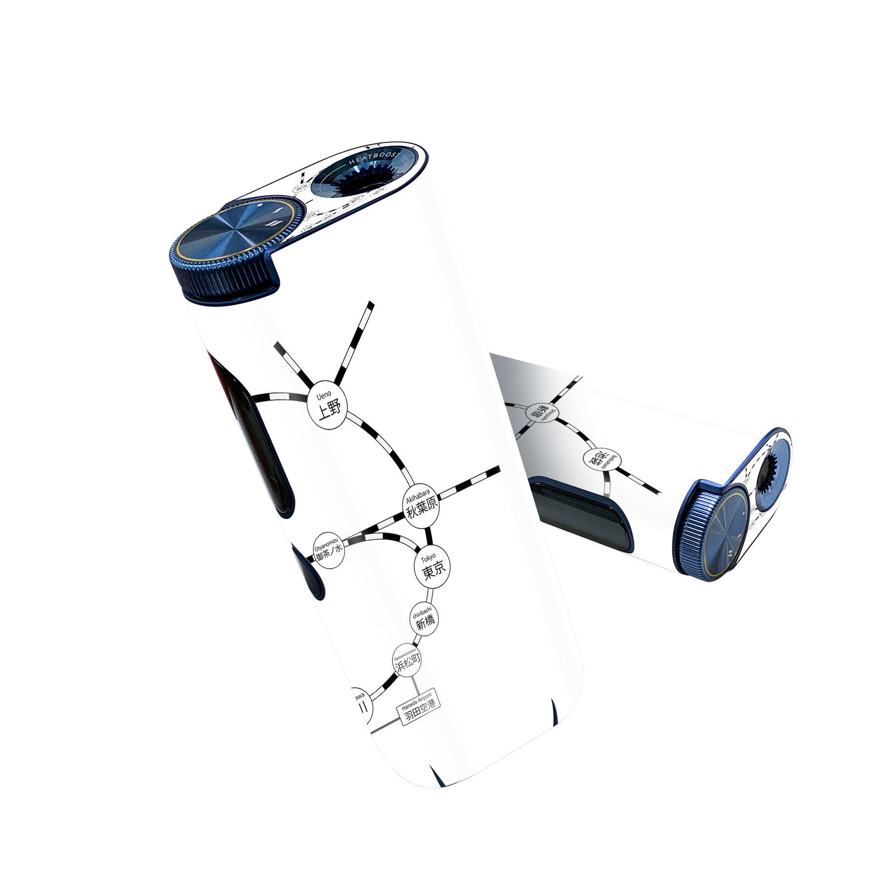 glo hyper pro 用 デザインスキンシール 側面2枚 天面3枚 セット 360°カバー ケース 保護 グロー ハイ..