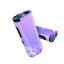 glo hyper pro 用 デザインスキンシール 側面2枚 天面3枚 セット 360°カバー ケース 保護 グロー ハイパー プロ グロウ ステッカー デコ アクセサリー 001996 花　　紫