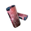 glo hyper pro 用 デザインスキンシール 側面2枚 天面3枚 セット 360°カバー ケース 保護 グロー ハイパー プロ グロウ ステッカー デコ アクセサリー 002013 シンプル 紫