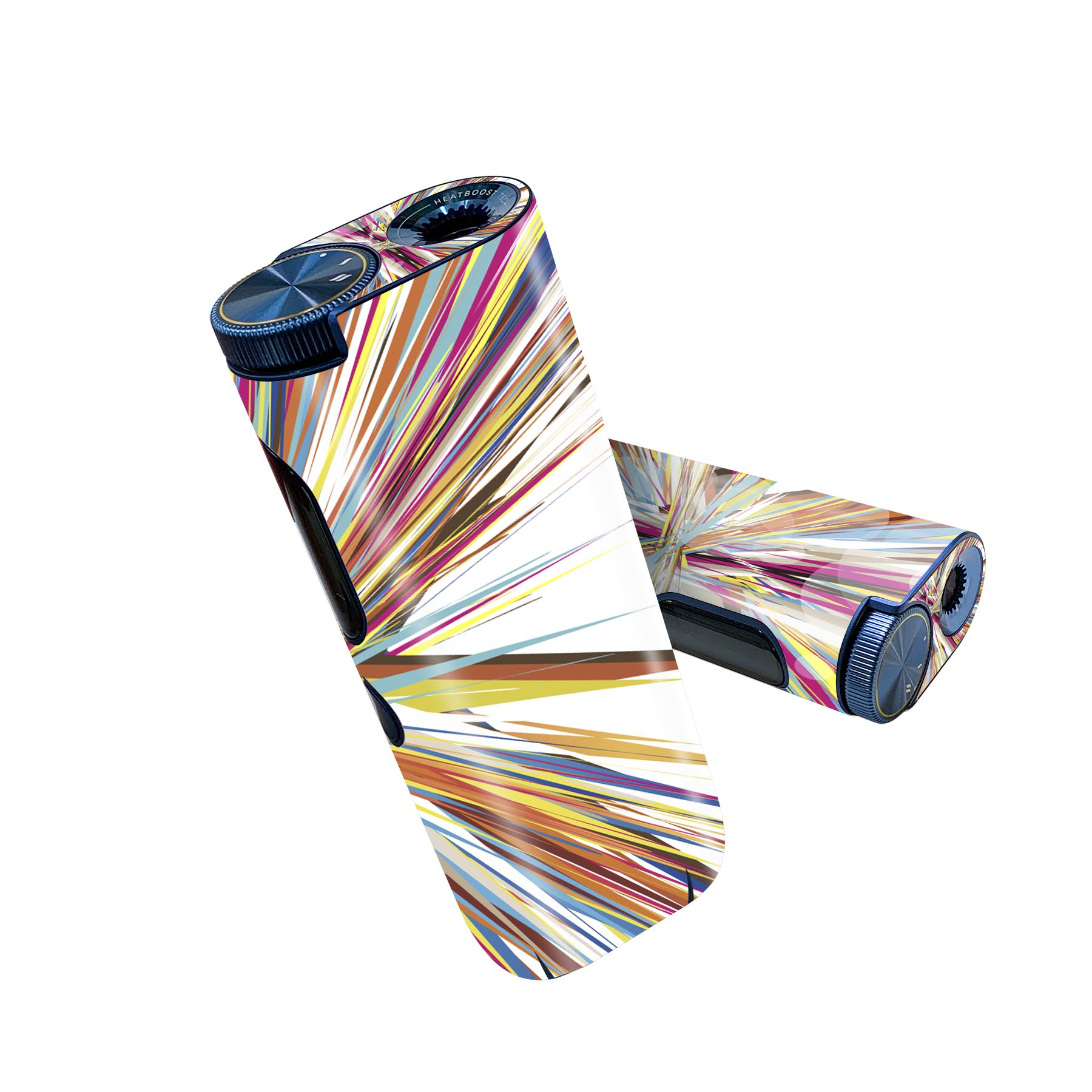 glo hyper pro 用 デザインスキンシール 側面2枚 天面3枚 セット 360°カバー ケース 保護 グロー ハイ..