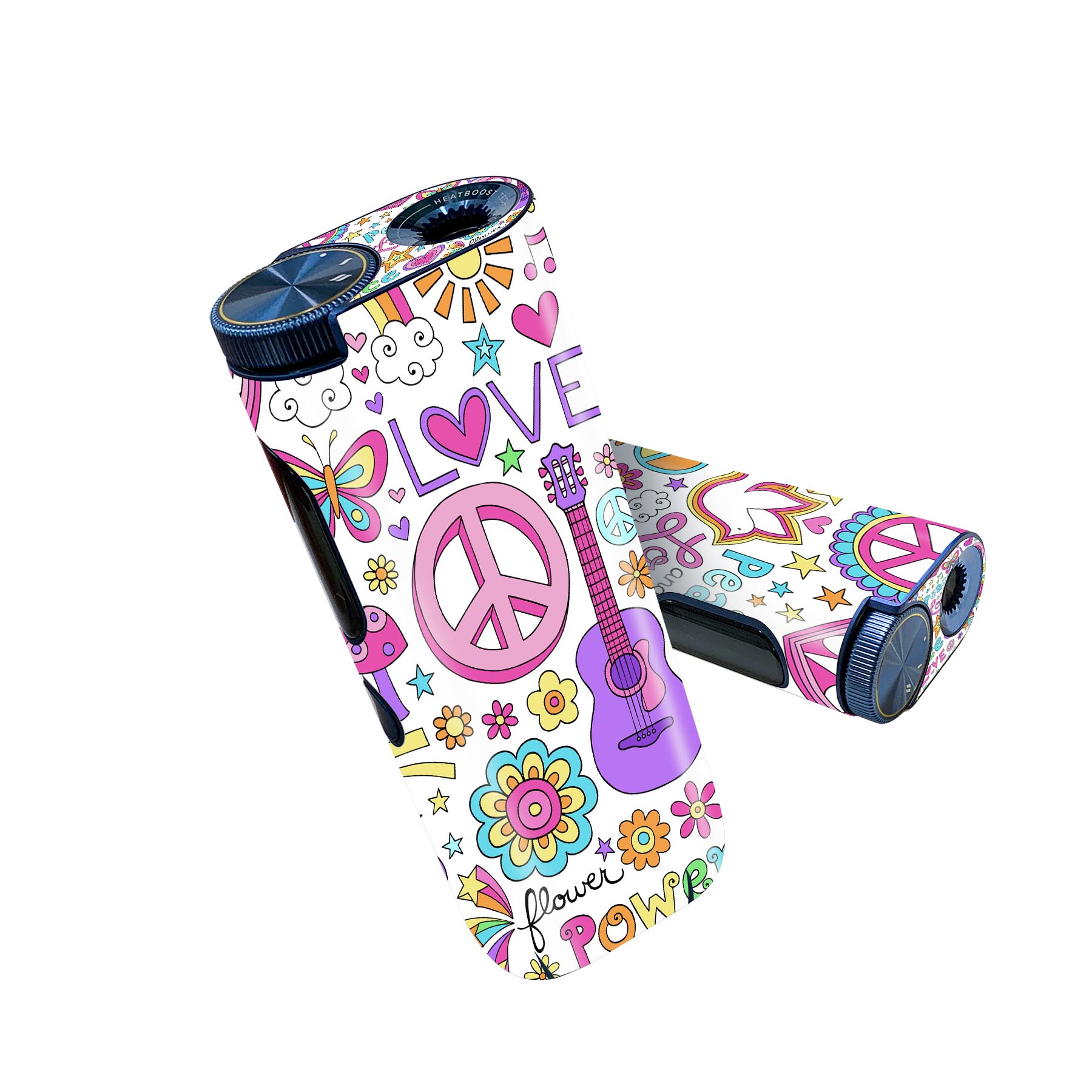 glo hyper pro 用 デザインスキンシール 側面2枚 天面3枚 セット 360°カバー ケース 保護 グロー ハイ..