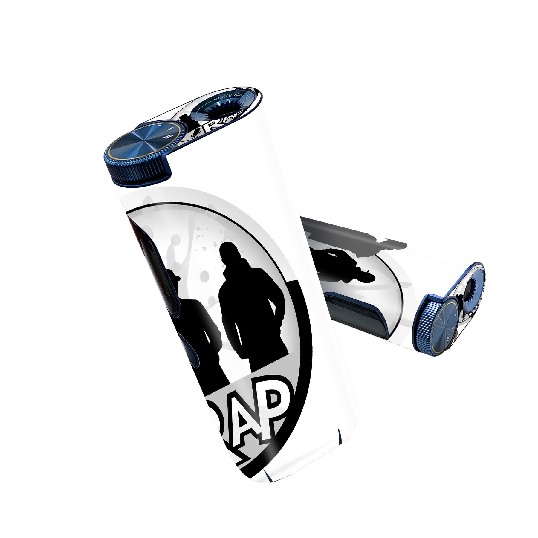 glo hyper pro 用 デザインスキンシール 側面2枚 天面3枚 セット 360°カバー ケース 保護 グロー ハイ..