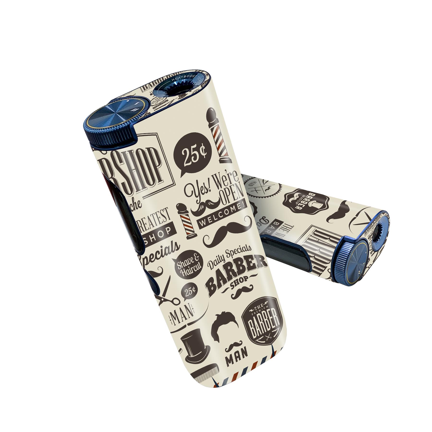 glo hyper pro 用 デザインスキンシール 側面2枚 天面3枚 セット 360°カバー ケース 保護 グロー ハイ..