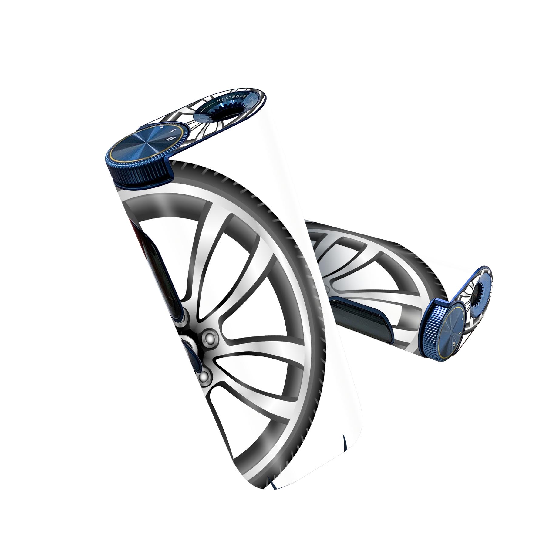 glo hyper pro 用 デザインスキンシール 側面2枚 天面3枚 セット 360°カバー ケース 保護 グロー ハイ..