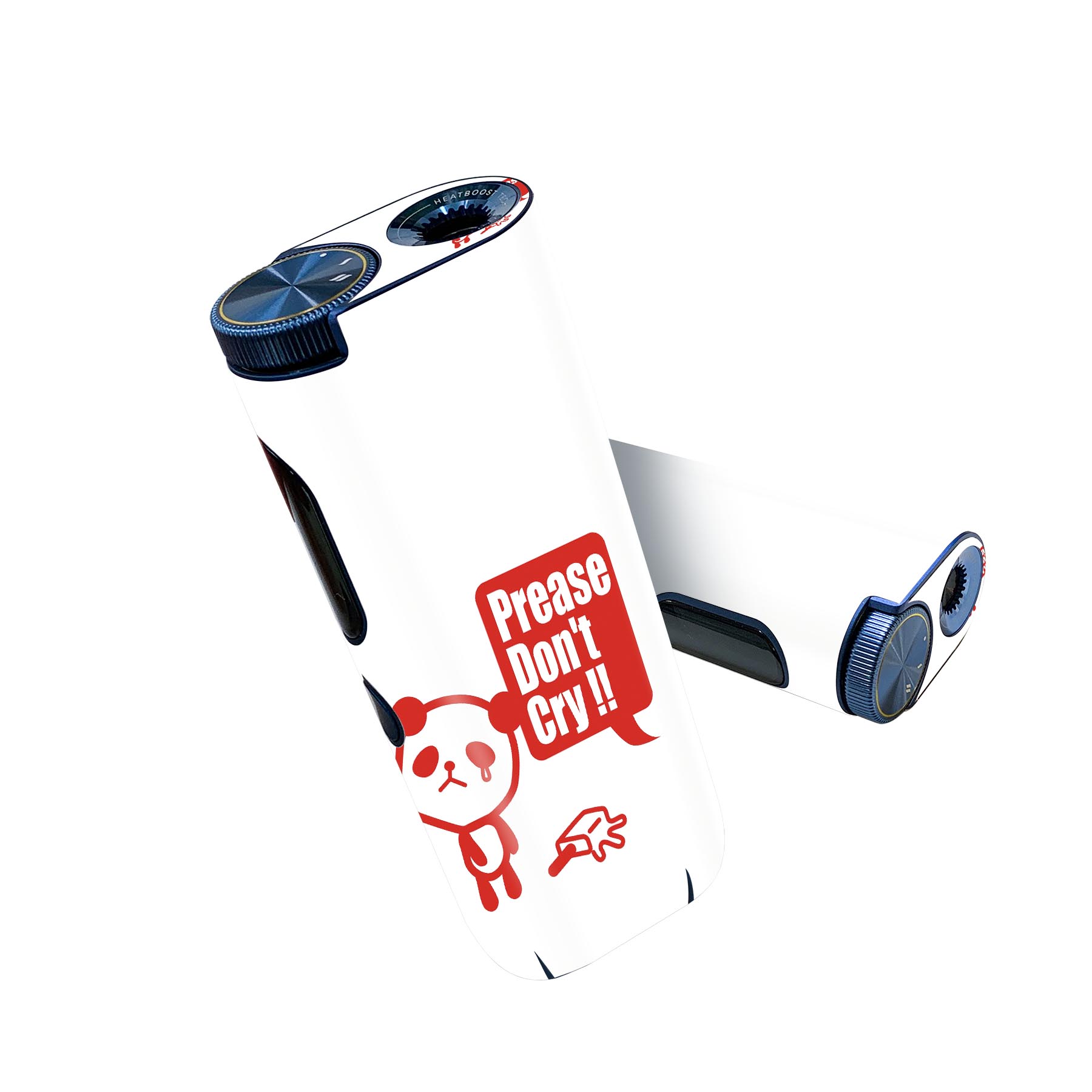 glo hyper pro 用 デザインスキンシール 側面2枚 天面3枚 セット 360°カバー ケース 保護 グロー ハイパー プロ グロウ ステッカー デコ アクセサリー 003463 動物　イラスト　キャラクター