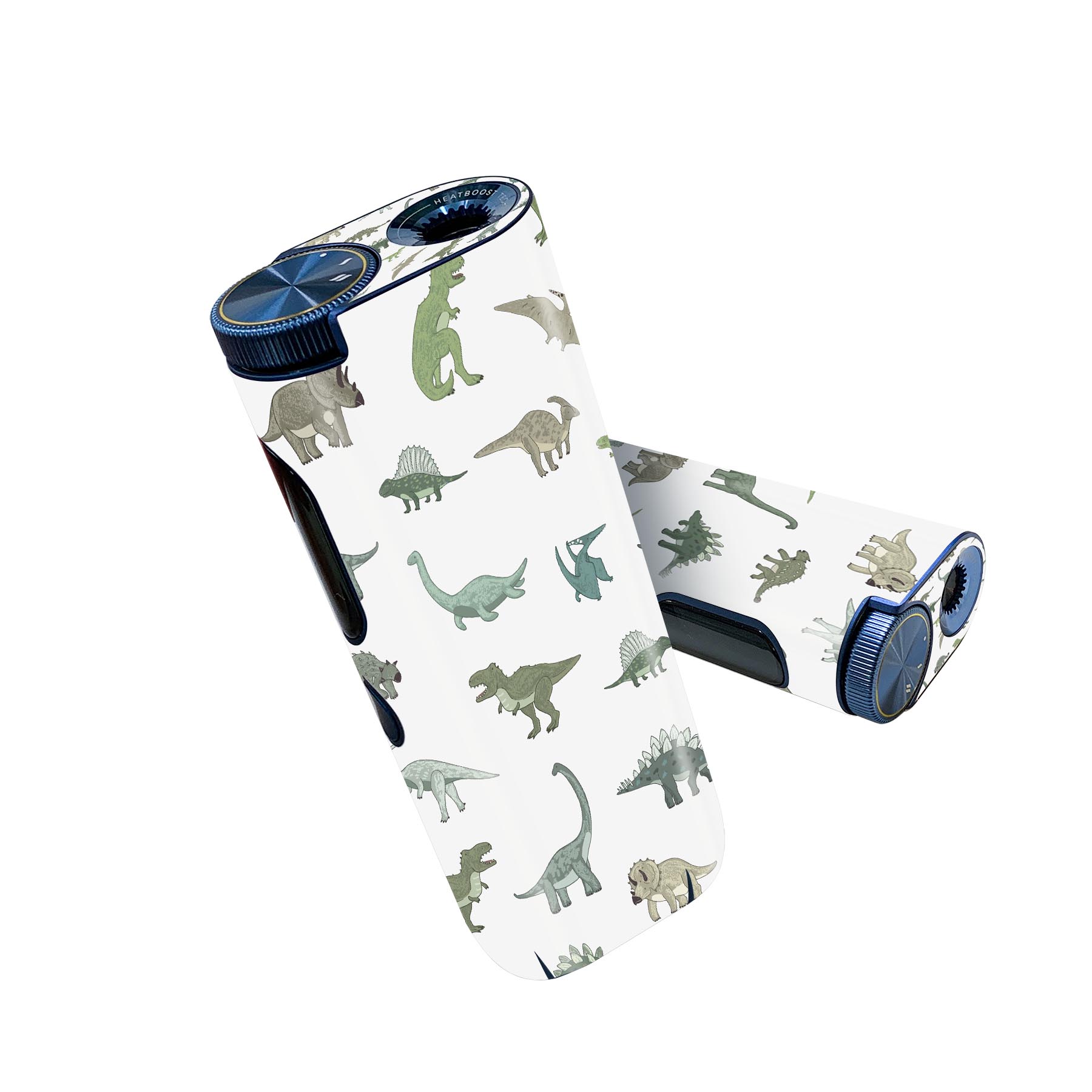glo hyper pro 用 デザインスキンシール 側面2枚 天面3枚 セット 360°カバー ケース 保護 グロー ハイパー プロ グロウ ステッカー デコ アクセサリー 020763 恐竜 ダイナソー Dinosaurs