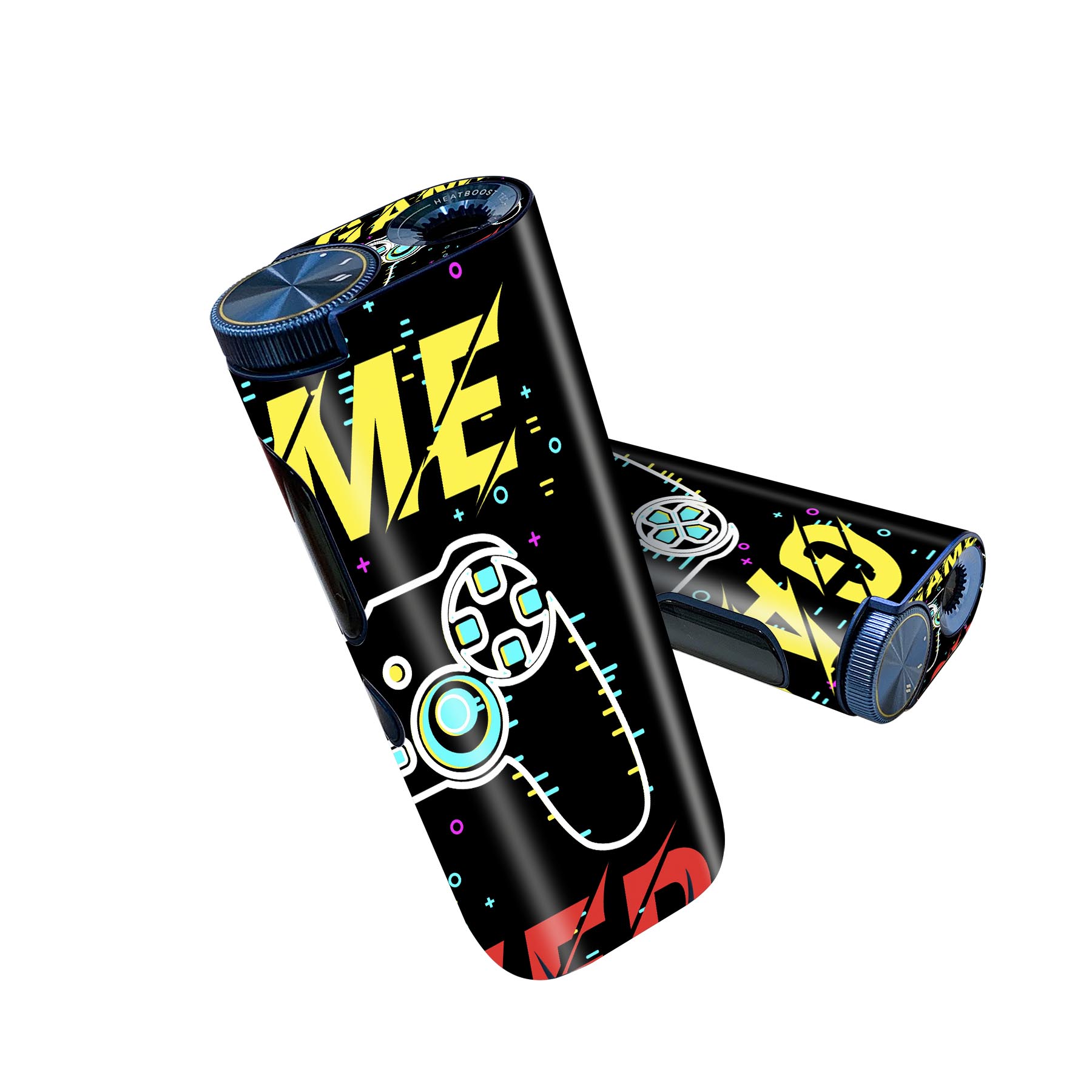 glo hyper pro 用 デザインスキンシール 側面2枚 天面3枚 セット 360°カバー ケース 保護 グロー ハイ..