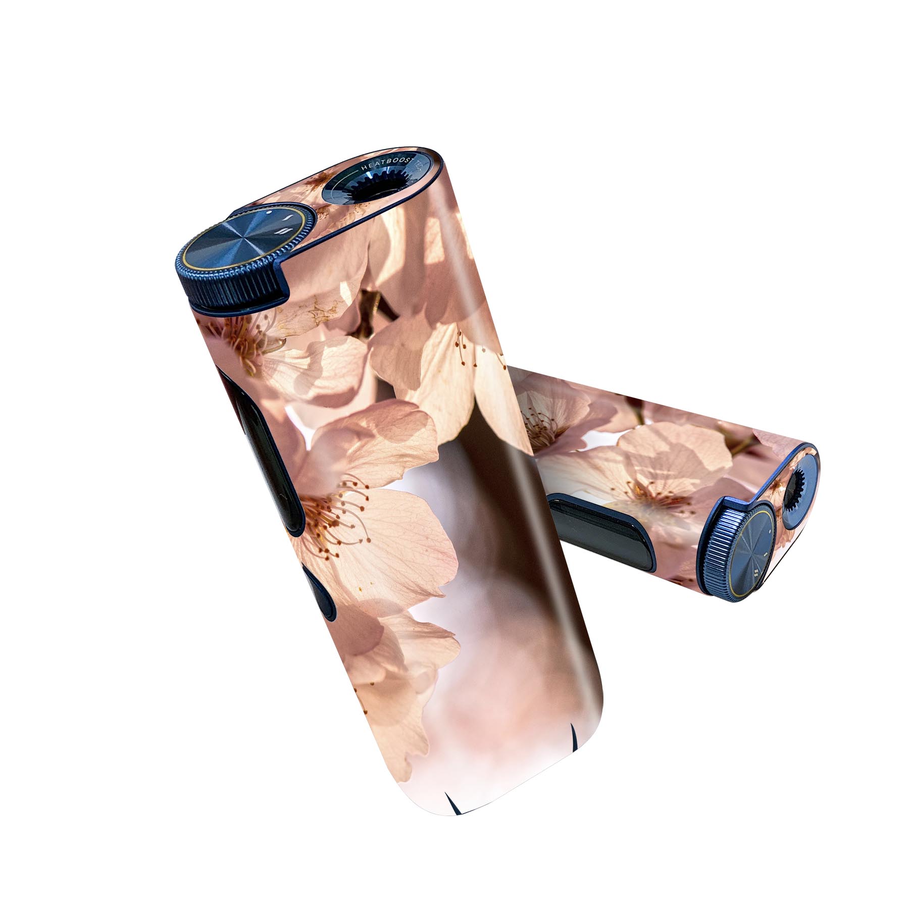 glo hyper pro 用 デザインスキンシール 側面2枚 天面3枚 セット 360°カバー ケース 保護 グロー ハイパー プロ グロウ ステッカー デコ アクセサリー 023826 花 フラワー 桜