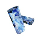 glo hyper pro 用 デザインスキンシール 側面2枚 天面3枚 セット 360°カバー ケース 保護 グロー ハイパー プロ グロウ ステッカー デコ アクセサリー 025762 羽根 フェザー 羽毛