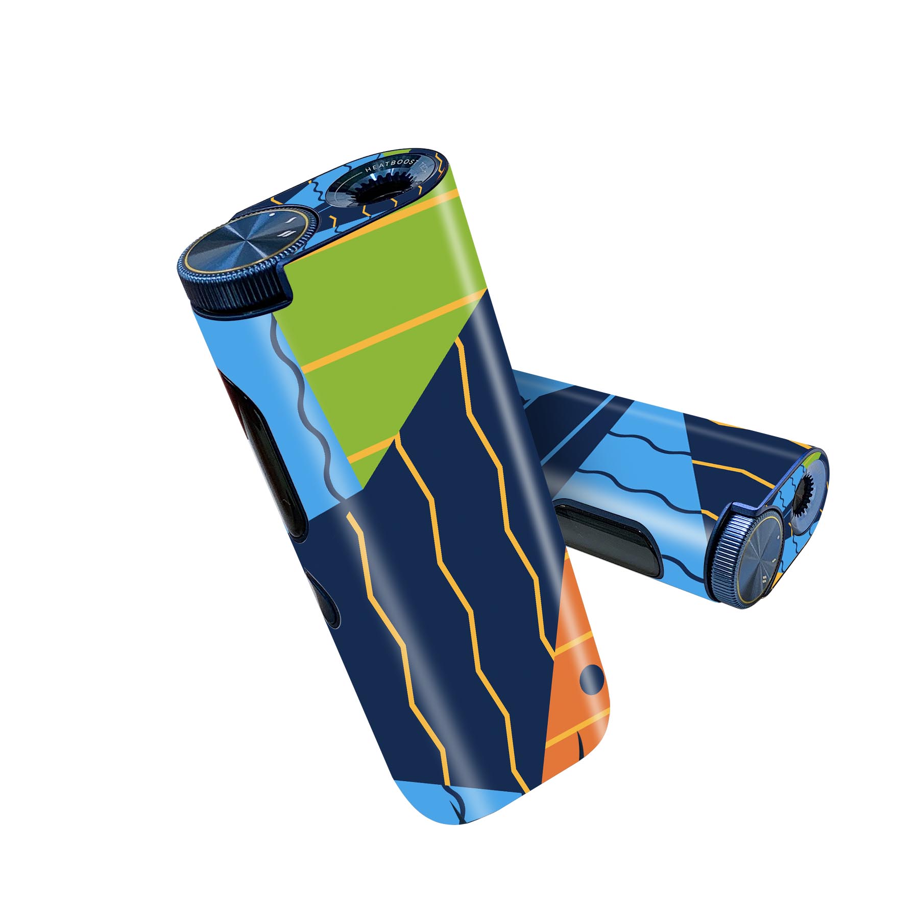 glo hyper pro 用 デザインスキンシール 側面2枚 天面3枚 セット 360°カバー ケース 保護 グロー ハイ..