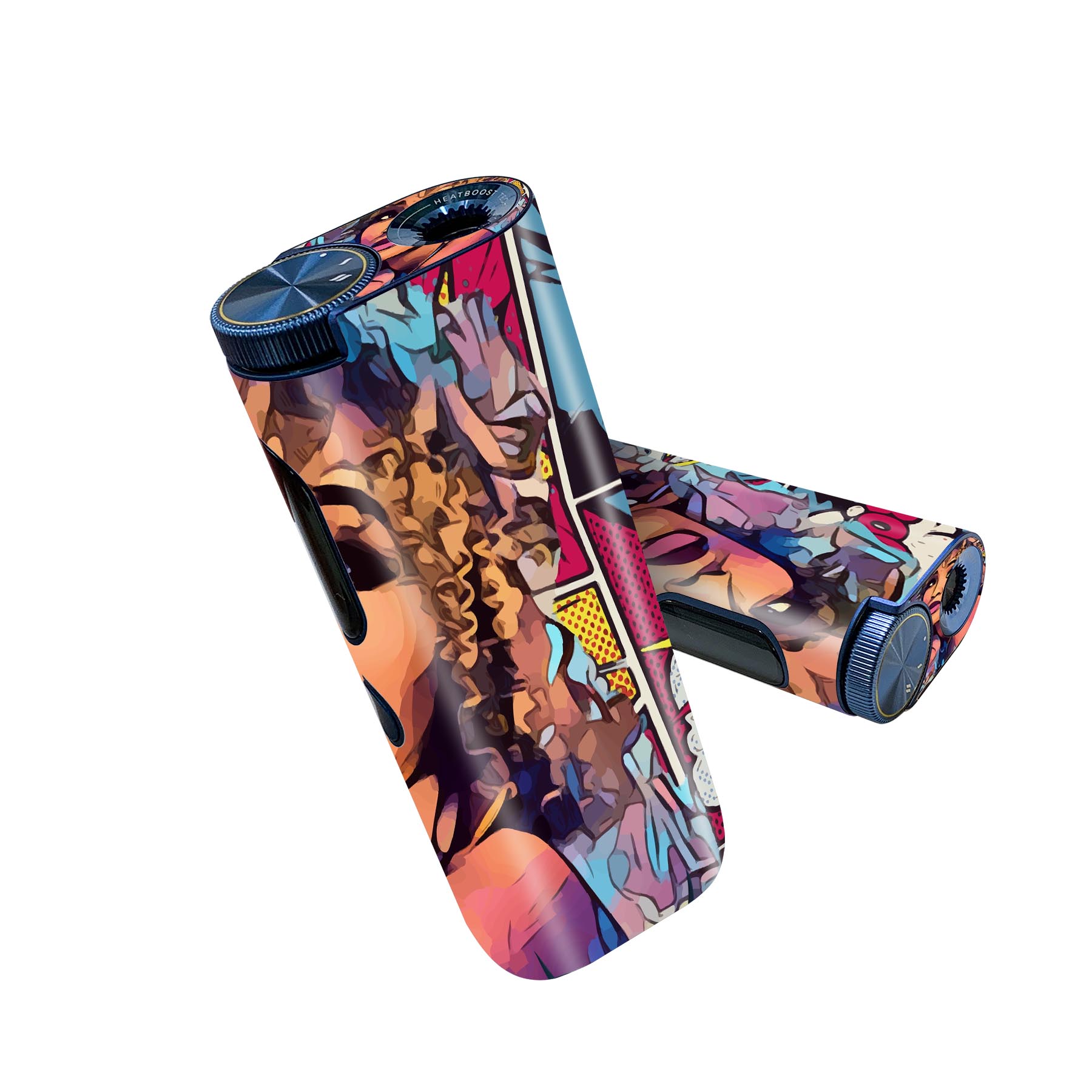 glo hyper pro 用 デザインスキンシール 側面2枚 天面3枚 セット 360°カバー ケース 保護 グロー ハイ..