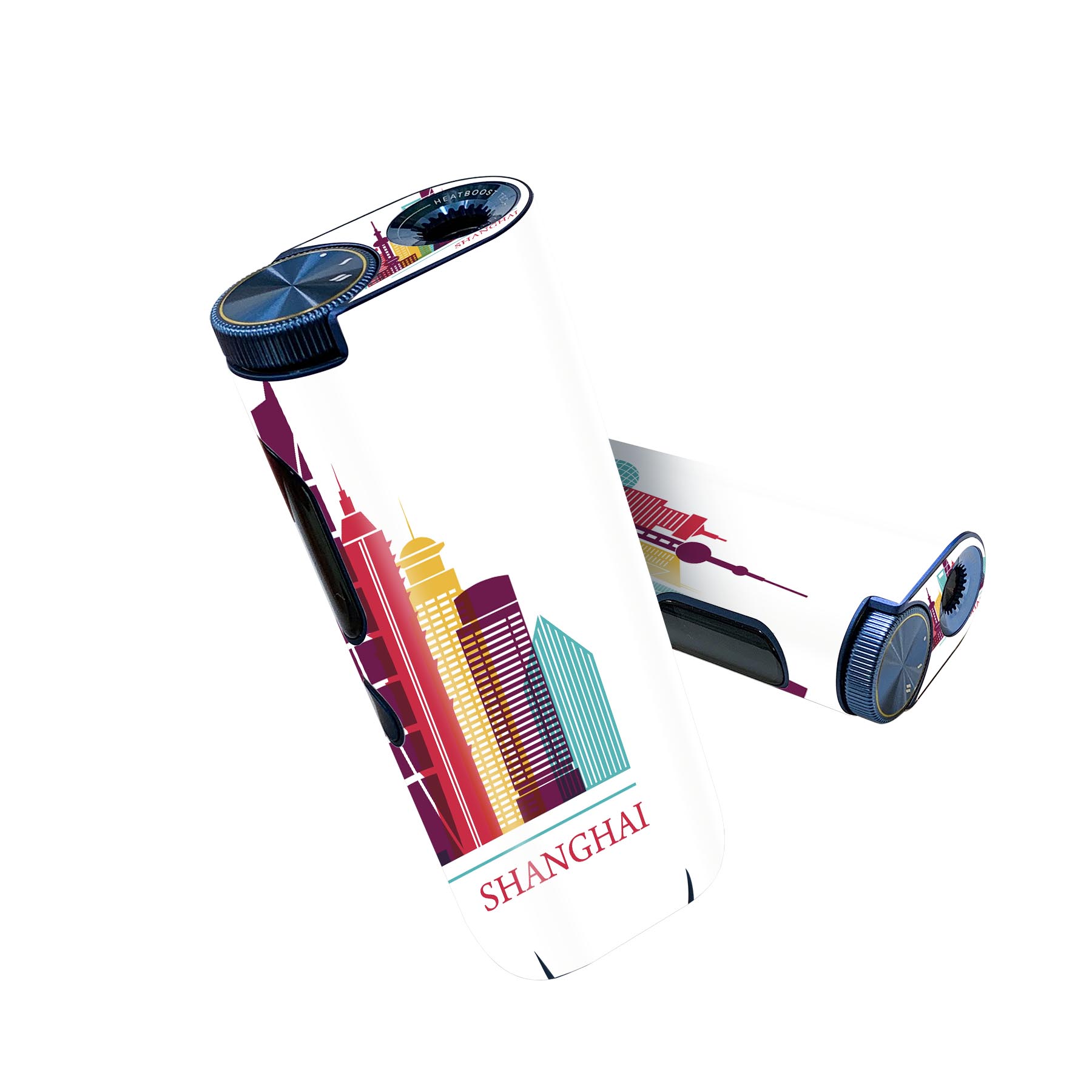 glo hyper pro 用 デザインスキンシール 側面2枚 天面3枚 セット 360°カバー ケース 保護 グロー ハイ..