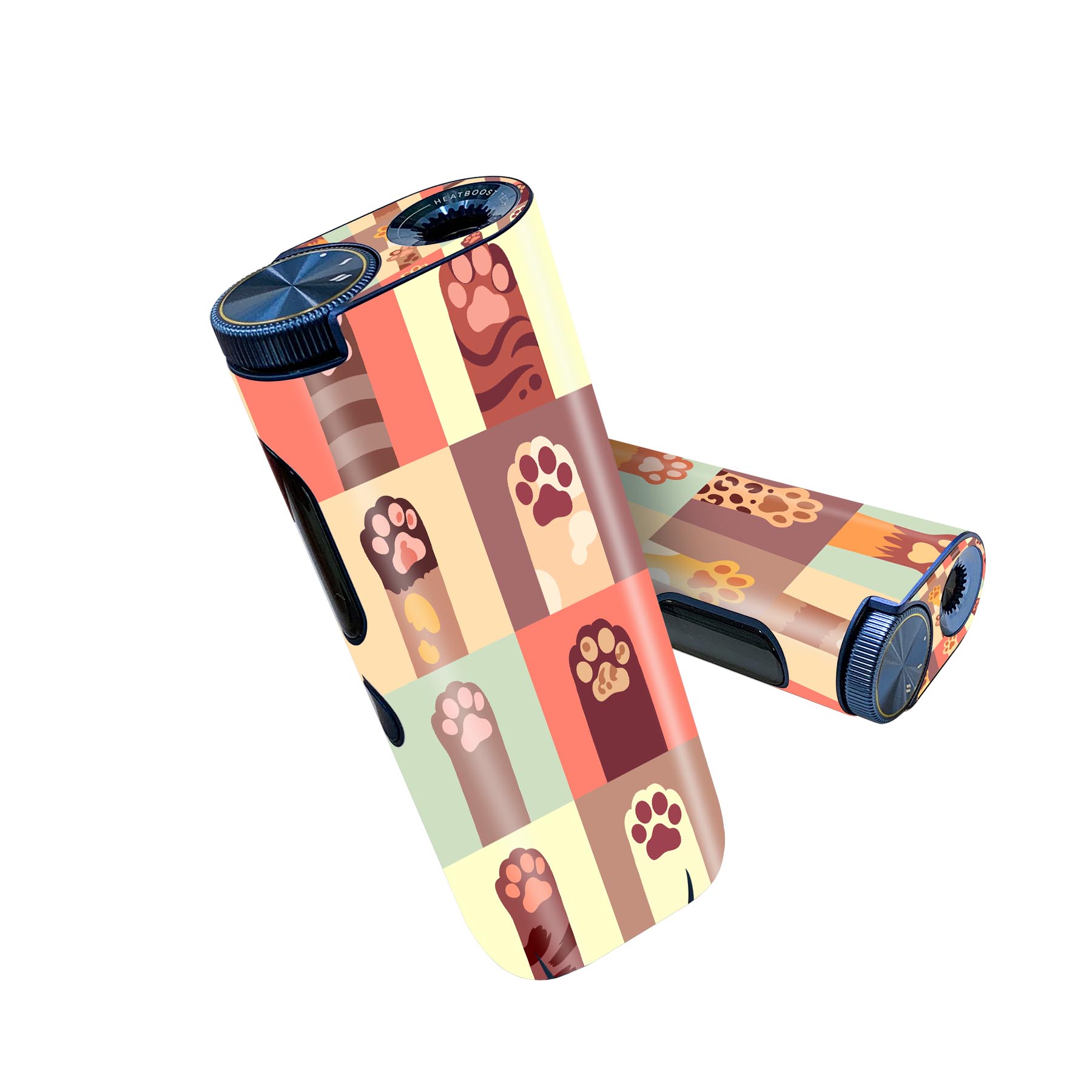 glo hyper pro 用 デザインスキンシール 側面2枚 天面3枚 セット 360°カバー ケース 保護 グロー ハイ..