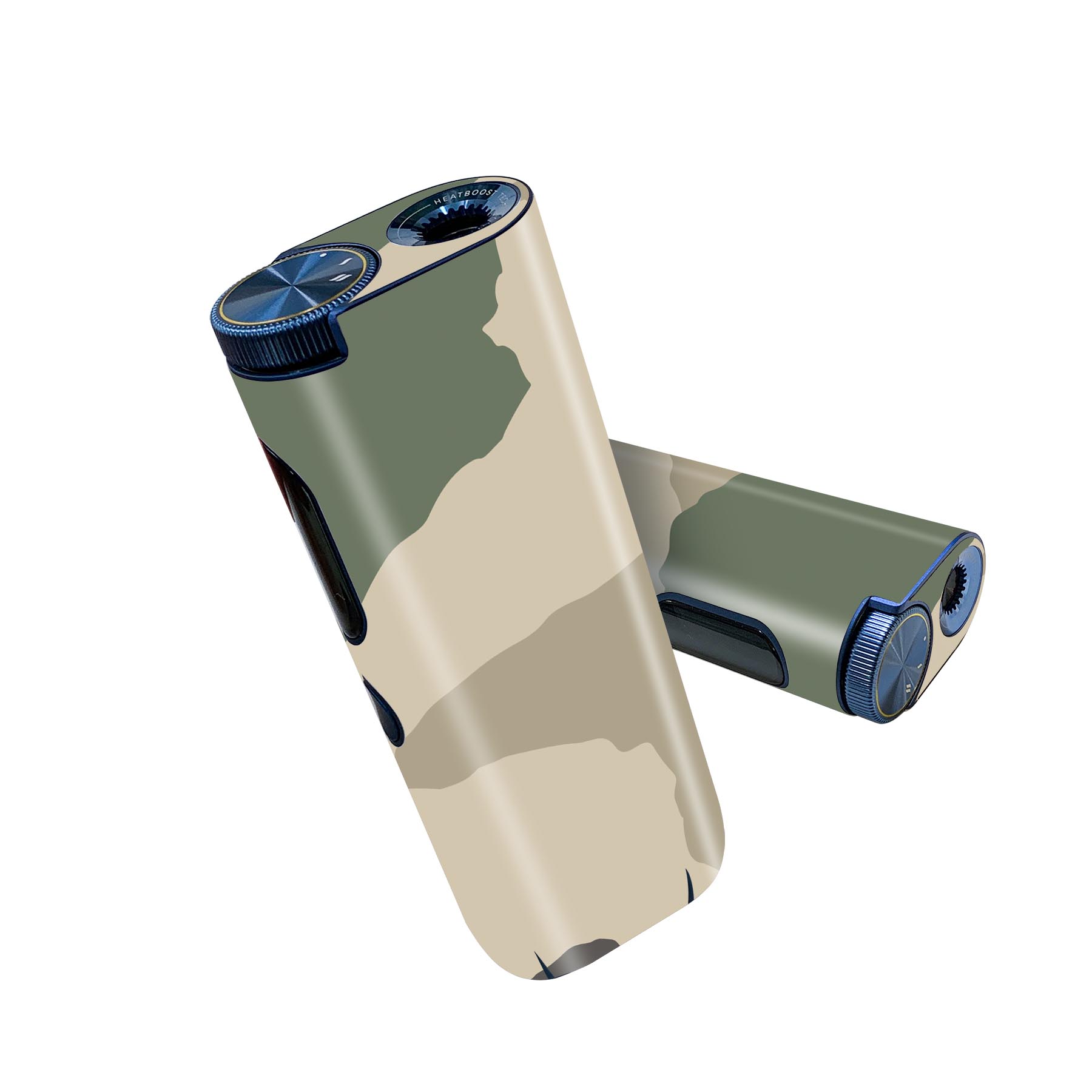 glo hyper pro 用 デザインスキンシール 側面2枚 天面3枚 セット 360°カバー ケース 保護 グロー ハイパー プロ グロウ ステッカー デコ アクセサリー 004197 迷彩　カモフラ　模様