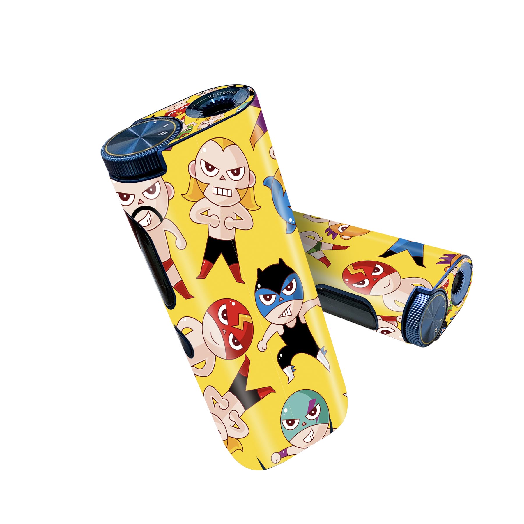 glo hyper pro 用 デザインスキンシール 側面2枚 天面3枚 セット 360°カバー ケース 保護 グロー ハイ..