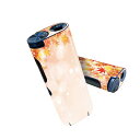 glo hyper pro 用 デザインスキンシール 側面2枚 天面3枚 セット 360°カバー ケース 保護 グロー ハイパー プロ グロウ ステッカー デコ アクセサリー 004608 紅葉 秋 シンプル