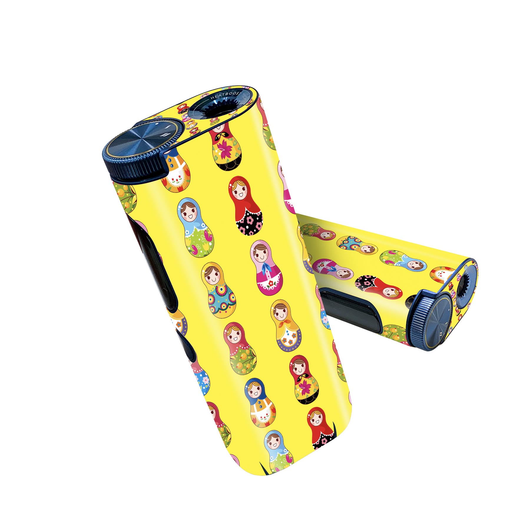 glo hyper pro 用 デザインスキンシール 側面2枚 天面3枚 セット 360°カバー ケース 保護 グロー ハイ..