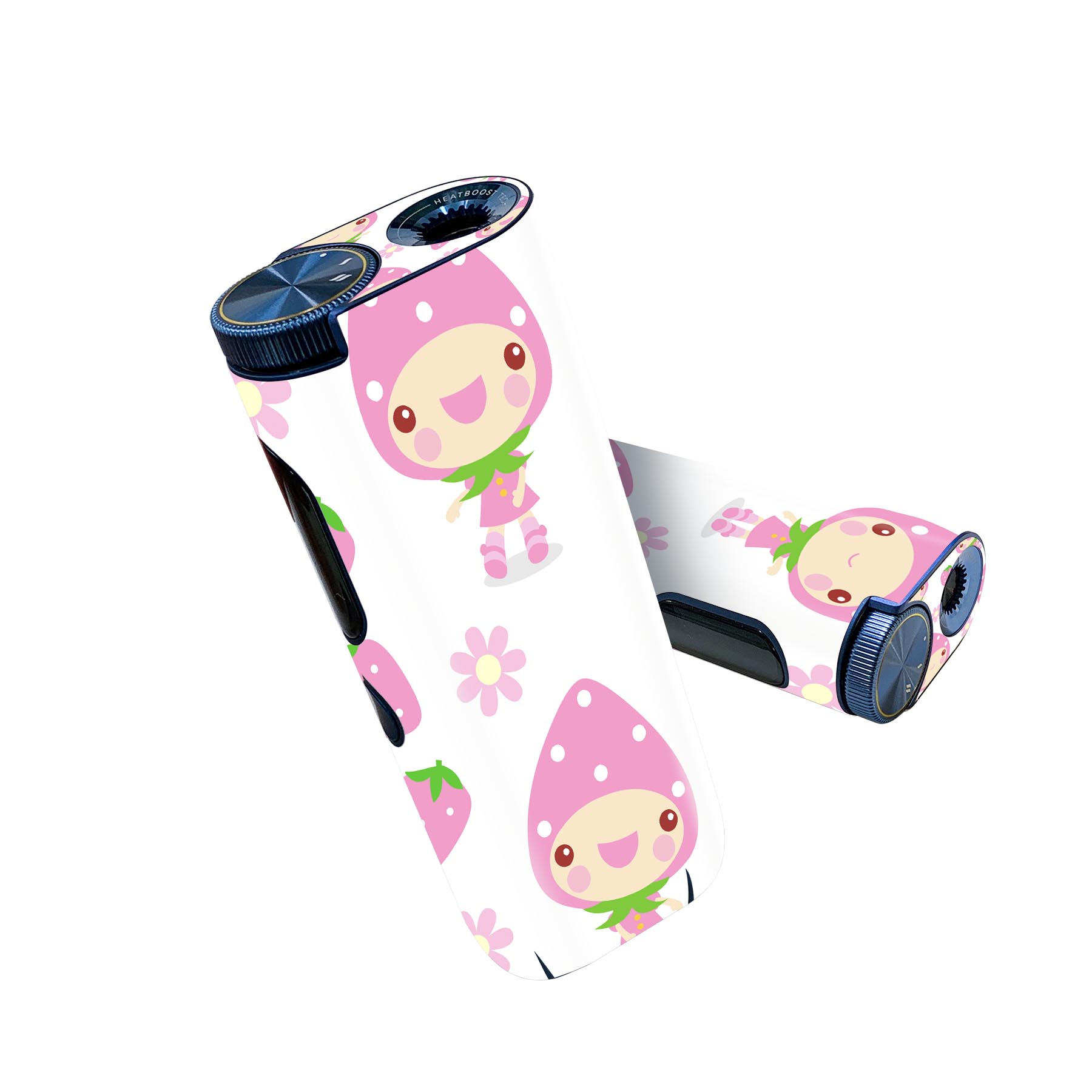 glo hyper pro 用 デザインスキンシール 側面2枚 天面3枚 セット 360°カバー ケース 保護 グロー ハイ..