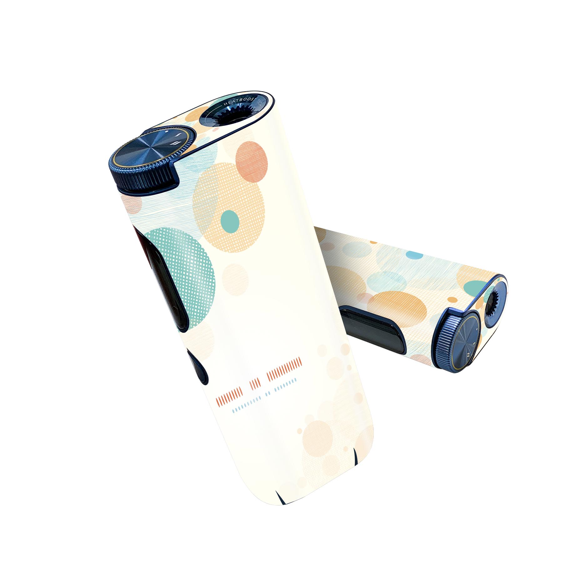 商品特徴・貼るだけでかんたん着せ替え、glo hyper pro 専用デザインスキンシール・高精細プリントで写真と遜色のない仕上がり！半光沢シートでしっとりツヤのある表現力・側面2枚に加え、天面3枚がセットで失敗しても安心！・ちょっとしたすり傷からglo hyper pro 本体を保護・接着部はエアフリー素材で気泡の心配も軽減・再剥離素材なので貼り付け時の調整も安心注意事項画像はサンプルですので、ご覧の環境によっては多少色味に違いを感じる場合がございます。 イメージと違った、モニターと色味が異なるという理由での交換や返金はご対応出来かねます。スキンシールのみの販売で、glo hyper pro 本体は付属しません。初回貼付時の位置調整や貼り直しは可能ですが、しっかりと押し付けて接着させた後の再剥離、再利用は保証しておりません。また接着部に油分や汚れが付着しますと角の部分は剥がれやすくなりますので、貼付時はあまり触れないようにご注意ください。無地のセミグロスシートにデザインをプリントした商品で、デコなどの加工はございません。 凹凸や光沢があるように見えたり布地や金属を素材にしたように見える商品もありますが、デザインの図版によるものです。印刷時に微妙な画像のズレが生じる場合がございます。ご注文後に1点1点制作する受注生産品の為、不良品以外のご返品や交換は固くお断りします。 発送について完全受注生産のハンドメイド商品となりますので、既製品と比べて発送までお時間を頂いています。 基本的に決済確認後、最大で5営業日での発送となります。繁忙期や休業日明けの場合はさらに時間がかかる場合があります。 その際には別途メールにてご連絡致します。メール便の場合、発送日から到着までに2?4日ほどかかる場合が多く、紛失などの保障もご対応できかねます。あらかじめご了承下さい。