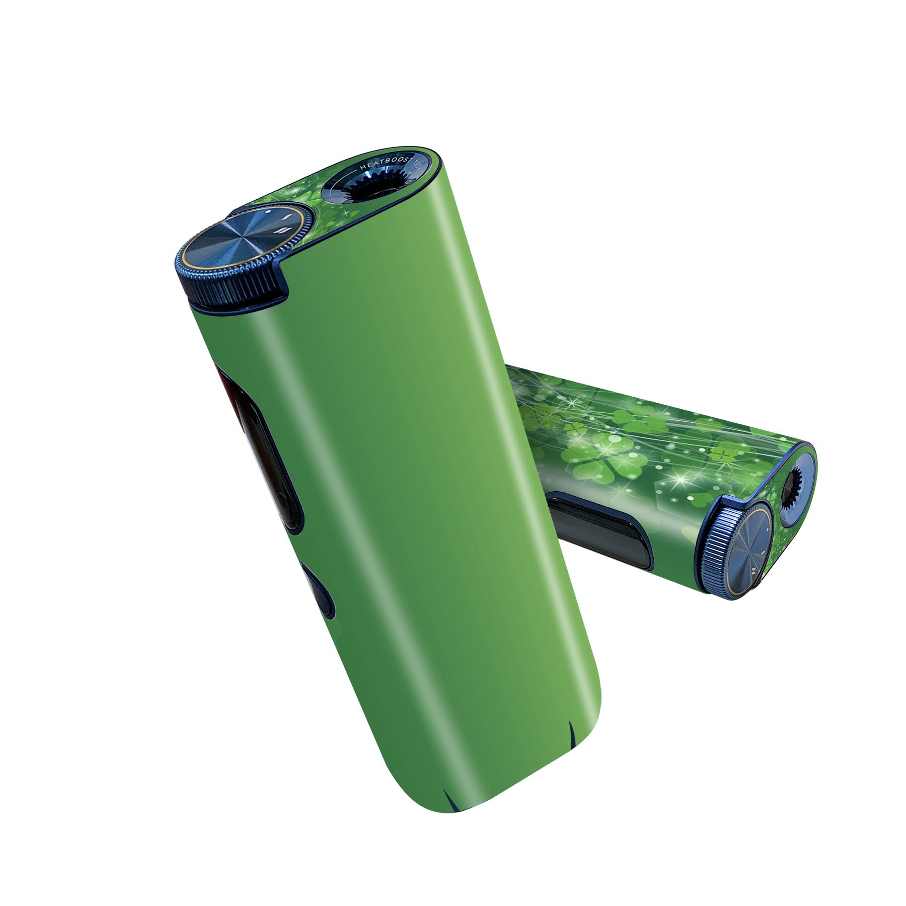 glo hyper pro 用 デザインスキンシール 側面2枚 天面3枚 セット 360°カバー ケース 保護 グロー ハイパー プロ グロウ ステッカー デコ アクセサリー 005488 四つ葉 クローバー