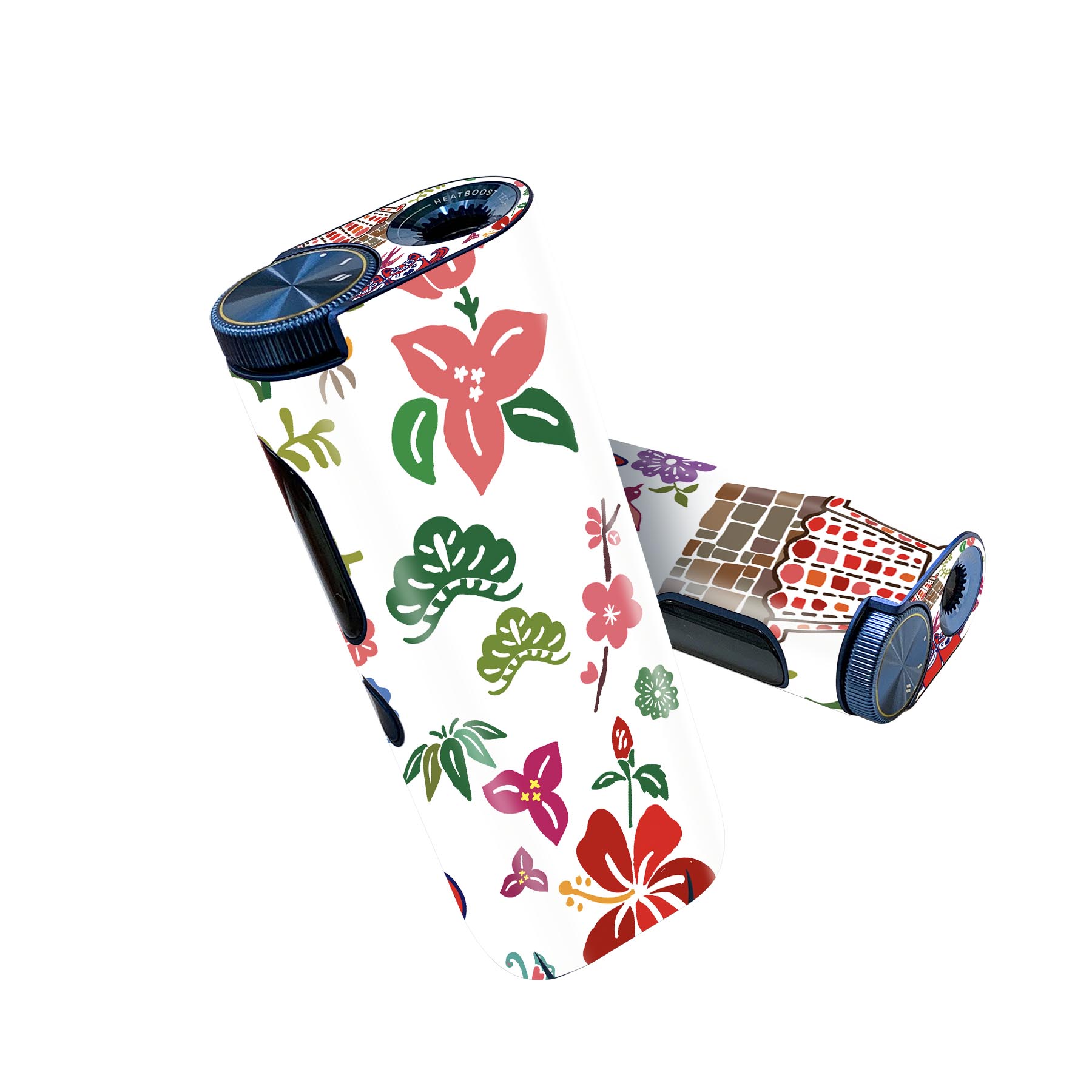 glo hyper pro 用 デザインスキンシール 側面2枚 天面3枚 セット 360°カバー ケース 保護 グロー ハイ..