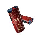 glo hyper pro 用 デザインスキンシール 側面2枚 天面3枚 セット 360°カバー ケース 保護 グロー ハイパー プロ グロウ ステッカー デコ アクセサリー 005767 赤 レッド ハート