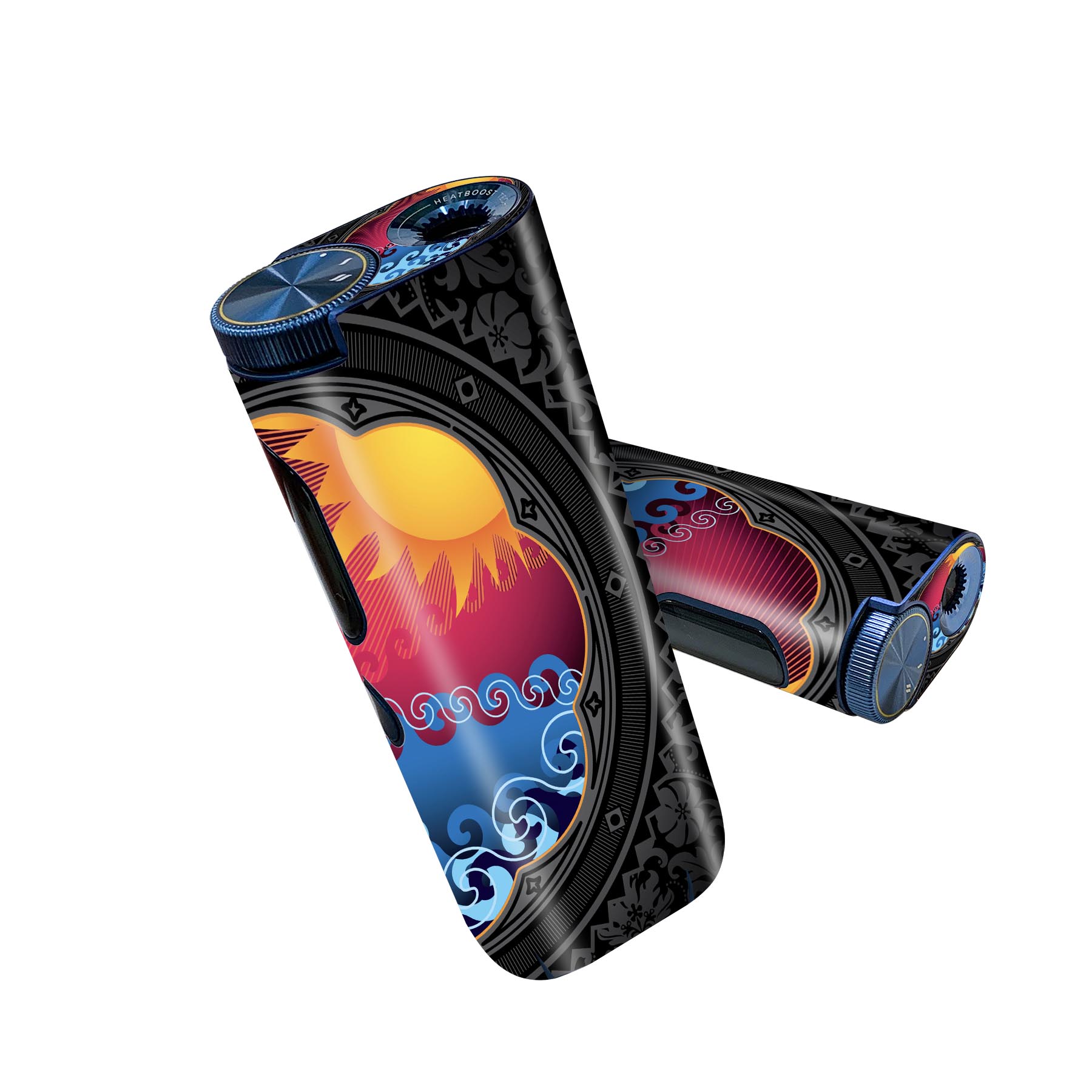 商品特徴・貼るだけでかんたん着せ替え、glo hyper pro 専用デザインスキンシール・高精細プリントで写真と遜色のない仕上がり！半光沢シートでしっとりツヤのある表現力・側面2枚に加え、天面3枚がセットで失敗しても安心！・ちょっとしたすり傷からglo hyper pro 本体を保護・接着部はエアフリー素材で気泡の心配も軽減・再剥離素材なので貼り付け時の調整も安心注意事項画像はサンプルですので、ご覧の環境によっては多少色味に違いを感じる場合がございます。 イメージと違った、モニターと色味が異なるという理由での交換や返金はご対応出来かねます。スキンシールのみの販売で、glo hyper pro 本体は付属しません。初回貼付時の位置調整や貼り直しは可能ですが、しっかりと押し付けて接着させた後の再剥離、再利用は保証しておりません。また接着部に油分や汚れが付着しますと角の部分は剥がれやすくなりますので、貼付時はあまり触れないようにご注意ください。無地のセミグロスシートにデザインをプリントした商品で、デコなどの加工はございません。 凹凸や光沢があるように見えたり布地や金属を素材にしたように見える商品もありますが、デザインの図版によるものです。印刷時に微妙な画像のズレが生じる場合がございます。ご注文後に1点1点制作する受注生産品の為、不良品以外のご返品や交換は固くお断りします。 発送について完全受注生産のハンドメイド商品となりますので、既製品と比べて発送までお時間を頂いています。 基本的に決済確認後、最大で5営業日での発送となります。繁忙期や休業日明けの場合はさらに時間がかかる場合があります。 その際には別途メールにてご連絡致します。メール便の場合、発送日から到着までに2?4日ほどかかる場合が多く、紛失などの保障もご対応できかねます。あらかじめご了承下さい。