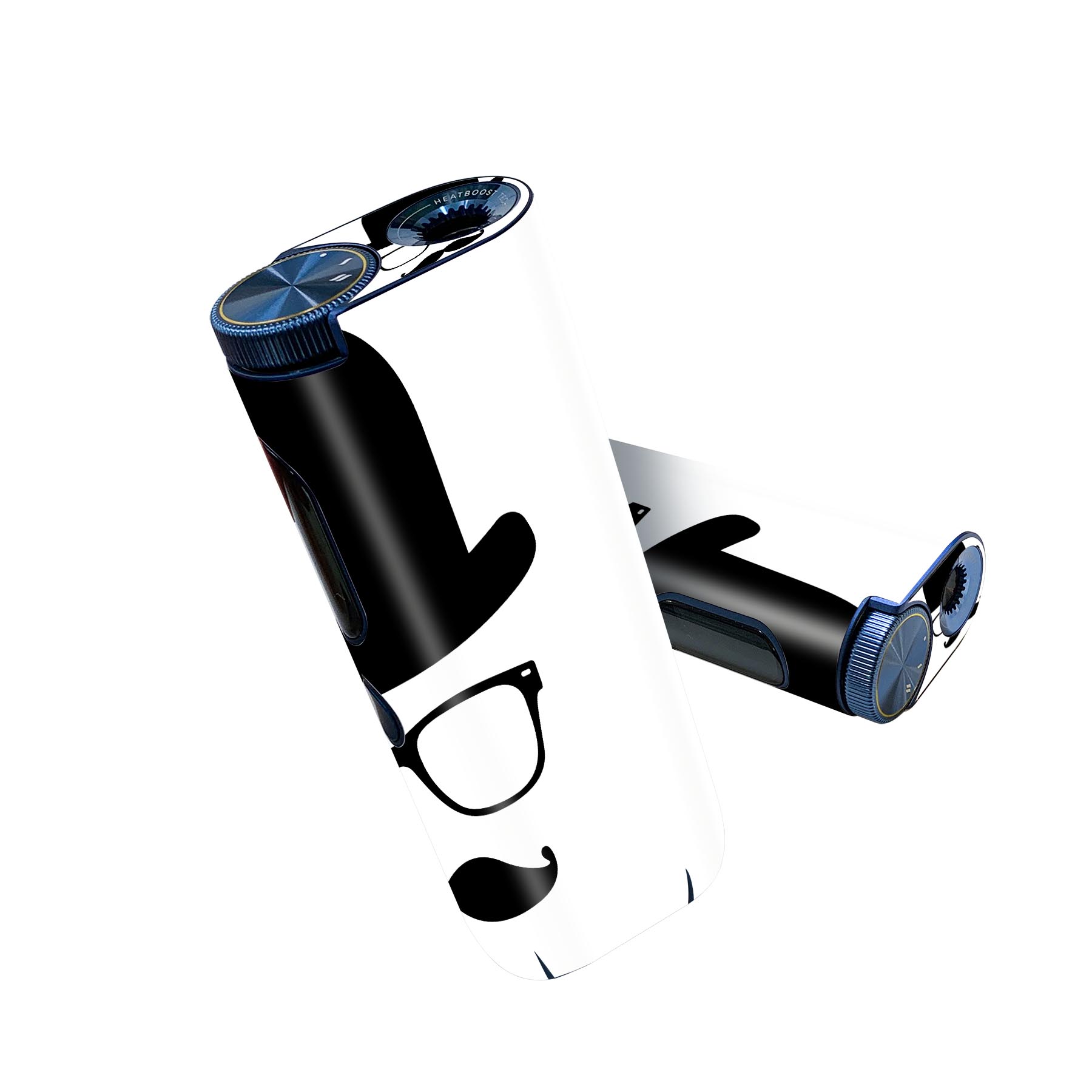 glo hyper pro 用 デザインスキンシール 側面2枚 天面3枚 セット 360°カバー ケース 保護 グロー ハイ..