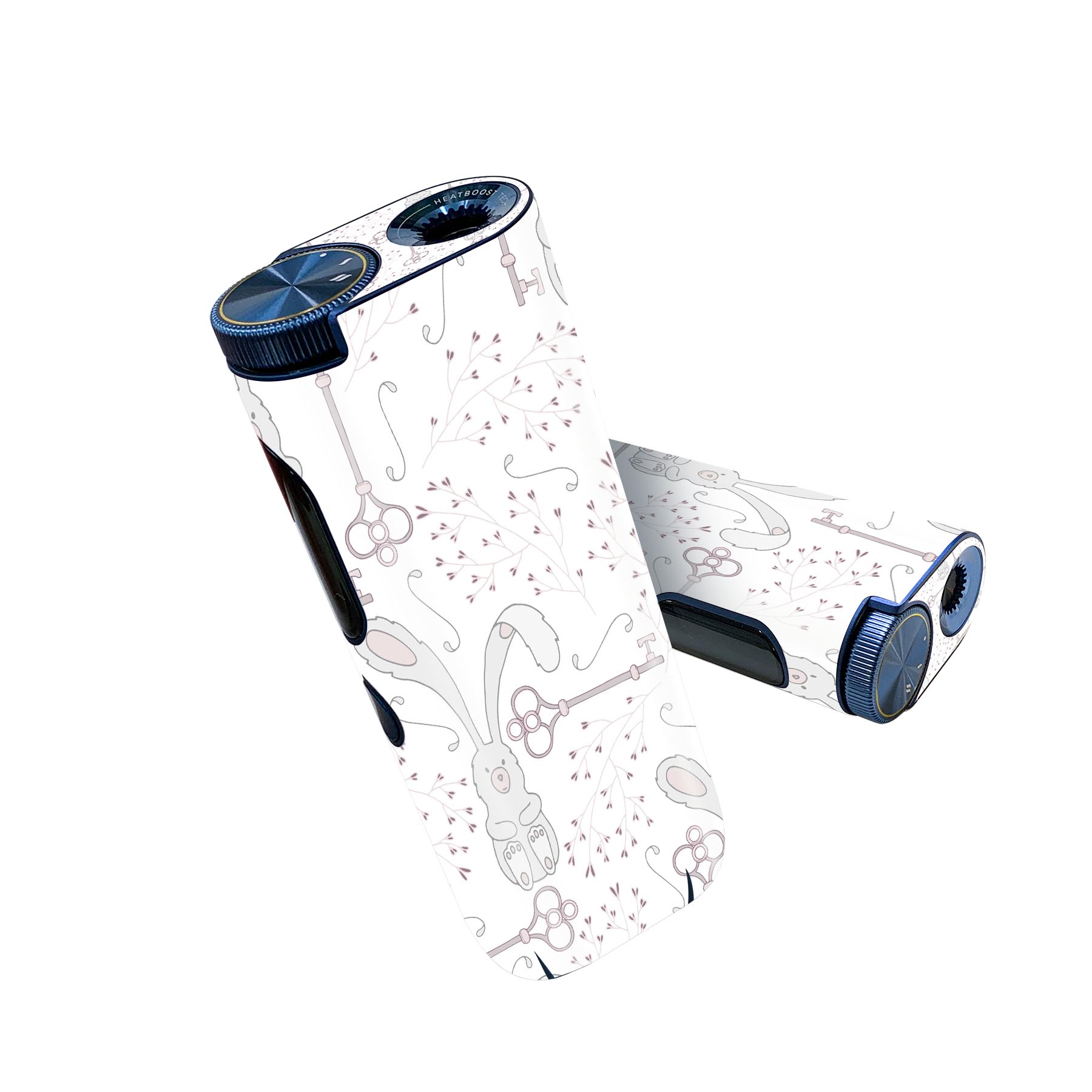 glo hyper pro 用 デザインスキンシール 側面2枚 天面3枚 セット 360°カバー ケース 保護 グロー ハイパー プロ グロウ ステッカー デコ アクセサリー 050241