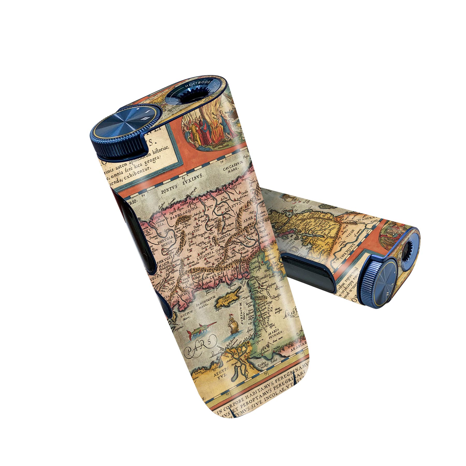 glo hyper pro 用 デザインスキンシール 側面2枚 天面3枚 セット 360°カバー ケース 保護 グロー ハイ..