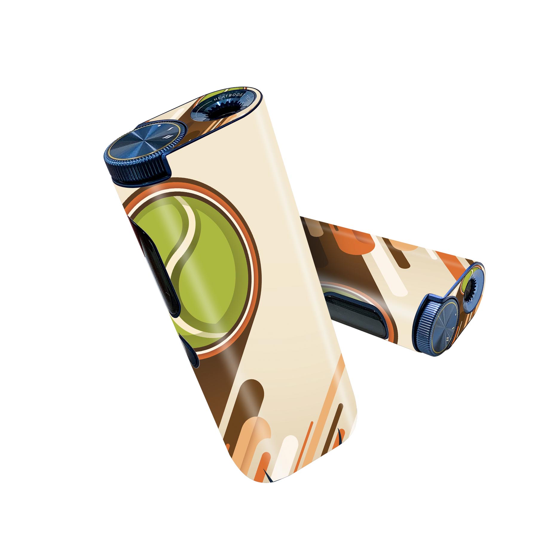 glo hyper pro 用 デザインスキンシール 側面2枚 天面3枚 セット 360°カバー ケース 保護 グロー ハイ..