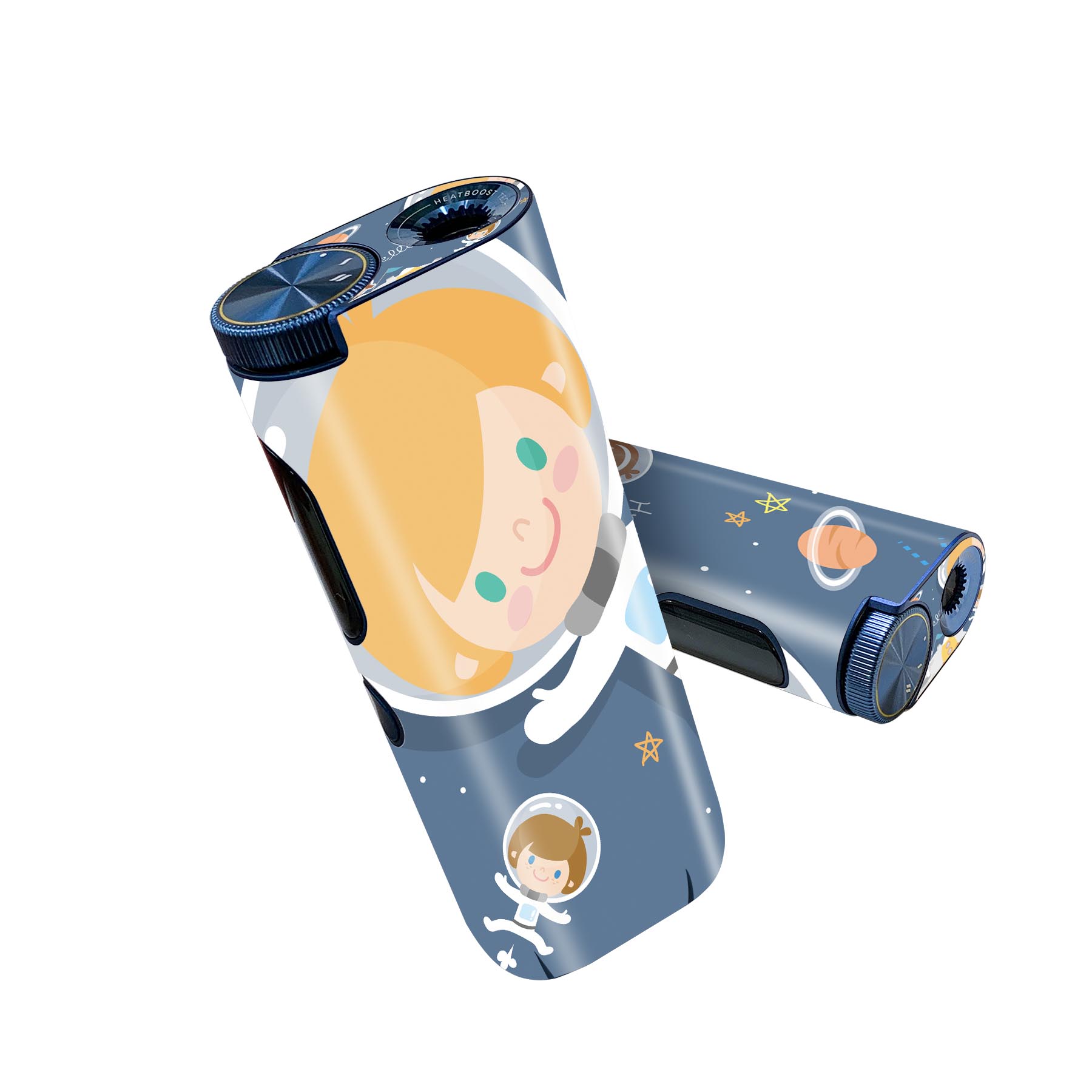 glo hyper pro 用 デザインスキンシール 側面2枚 天面3枚 セット 360°カバー ケース 保護 グロー ハイパー プロ グロウ ステッカー デコ アクセサリー 006286 キャラクター　イラスト