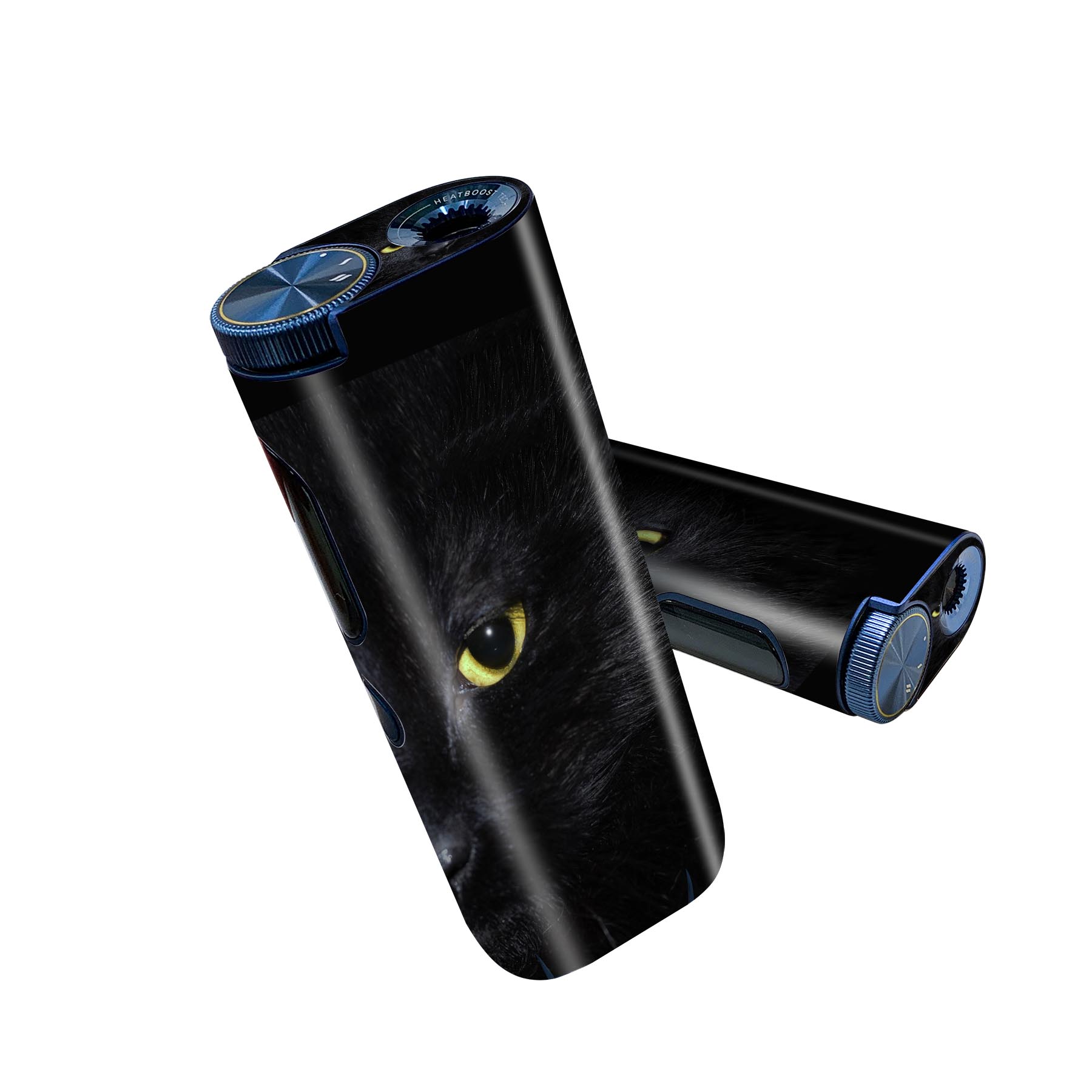 glo hyper pro 用 デザインスキンシール 側面2枚 天面3枚 セット 360°カバー ケース 保護 グロー ハイパー プロ グロウ ステッカー デコ アクセサリー 006447 写真　猫　ねこ