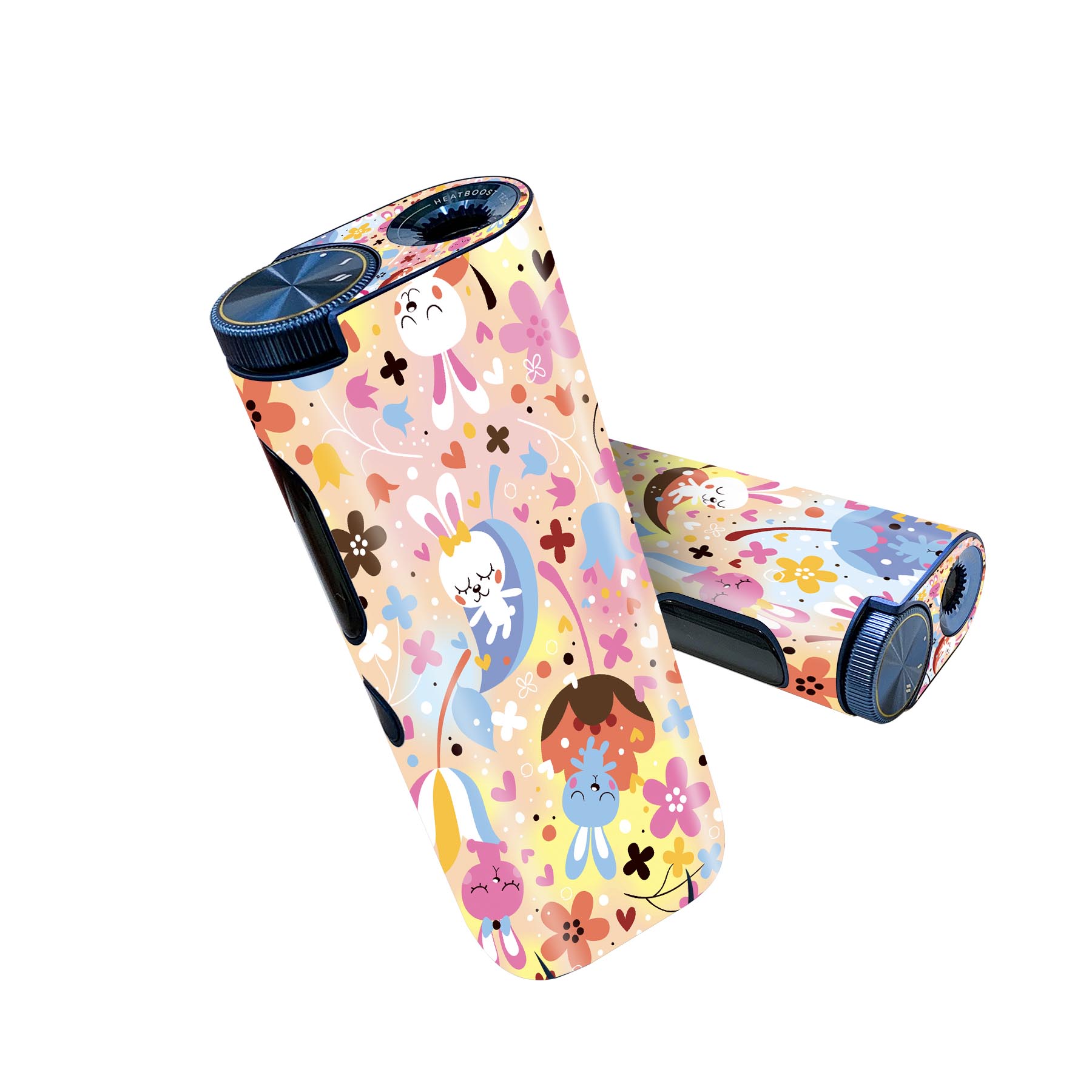 glo hyper pro 用 デザインスキンシール 側面2枚 天面3枚 セット 360°カバー ケース 保護 グロー ハイ..