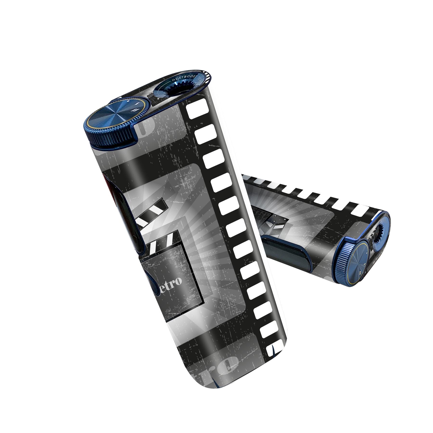 glo hyper pro 用 デザインスキンシール 側面2枚 天面3枚 セット 360°カバー ケース 保護 グロー ハイ..