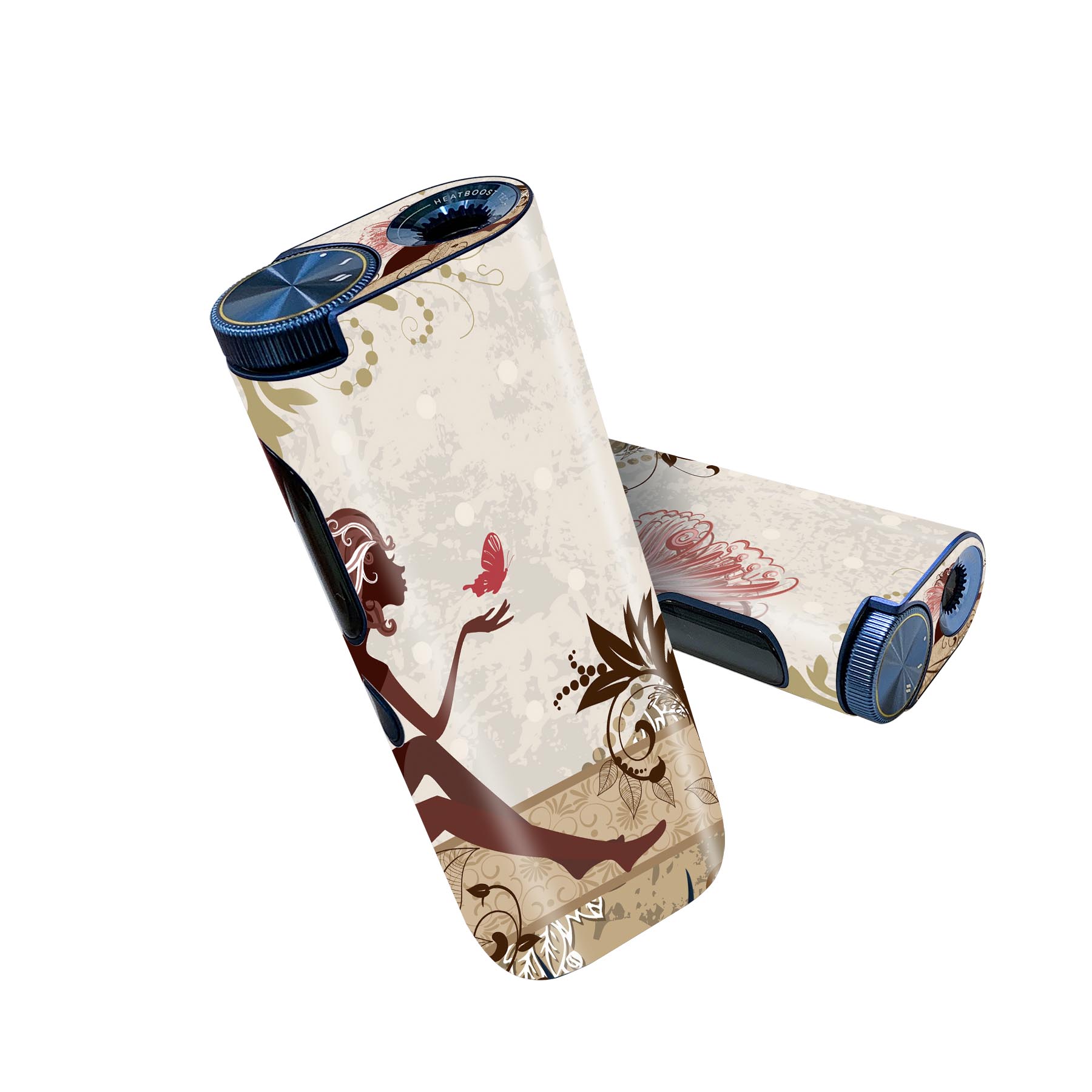 glo hyper pro 用 デザインスキンシール 側面2枚 天面3枚 セット 360°カバー ケース 保護 グロー ハイ..