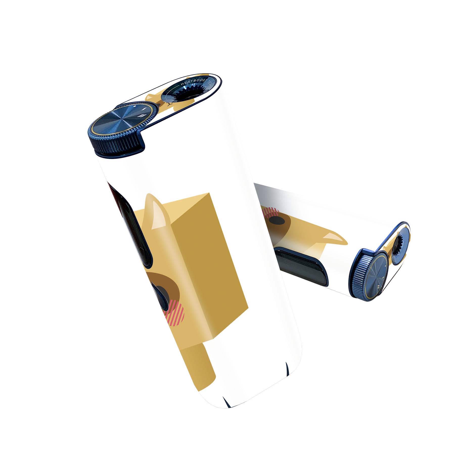 商品特徴・貼るだけでかんたん着せ替え、glo hyper pro 専用デザインスキンシール・高精細プリントで写真と遜色のない仕上がり！半光沢シートでしっとりツヤのある表現力・側面2枚に加え、天面3枚がセットで失敗しても安心！・ちょっとしたすり傷からglo hyper pro 本体を保護・接着部はエアフリー素材で気泡の心配も軽減・再剥離素材なので貼り付け時の調整も安心注意事項画像はサンプルですので、ご覧の環境によっては多少色味に違いを感じる場合がございます。 イメージと違った、モニターと色味が異なるという理由での交換や返金はご対応出来かねます。スキンシールのみの販売で、glo hyper pro 本体は付属しません。初回貼付時の位置調整や貼り直しは可能ですが、しっかりと押し付けて接着させた後の再剥離、再利用は保証しておりません。また接着部に油分や汚れが付着しますと角の部分は剥がれやすくなりますので、貼付時はあまり触れないようにご注意ください。無地のセミグロスシートにデザインをプリントした商品で、デコなどの加工はございません。 凹凸や光沢があるように見えたり布地や金属を素材にしたように見える商品もありますが、デザインの図版によるものです。印刷時に微妙な画像のズレが生じる場合がございます。ご注文後に1点1点制作する受注生産品の為、不良品以外のご返品や交換は固くお断りします。 発送について完全受注生産のハンドメイド商品となりますので、既製品と比べて発送までお時間を頂いています。 基本的に決済確認後、最大で5営業日での発送となります。繁忙期や休業日明けの場合はさらに時間がかかる場合があります。 その際には別途メールにてご連絡致します。メール便の場合、発送日から到着までに2?4日ほどかかる場合が多く、紛失などの保障もご対応できかねます。あらかじめご了承下さい。