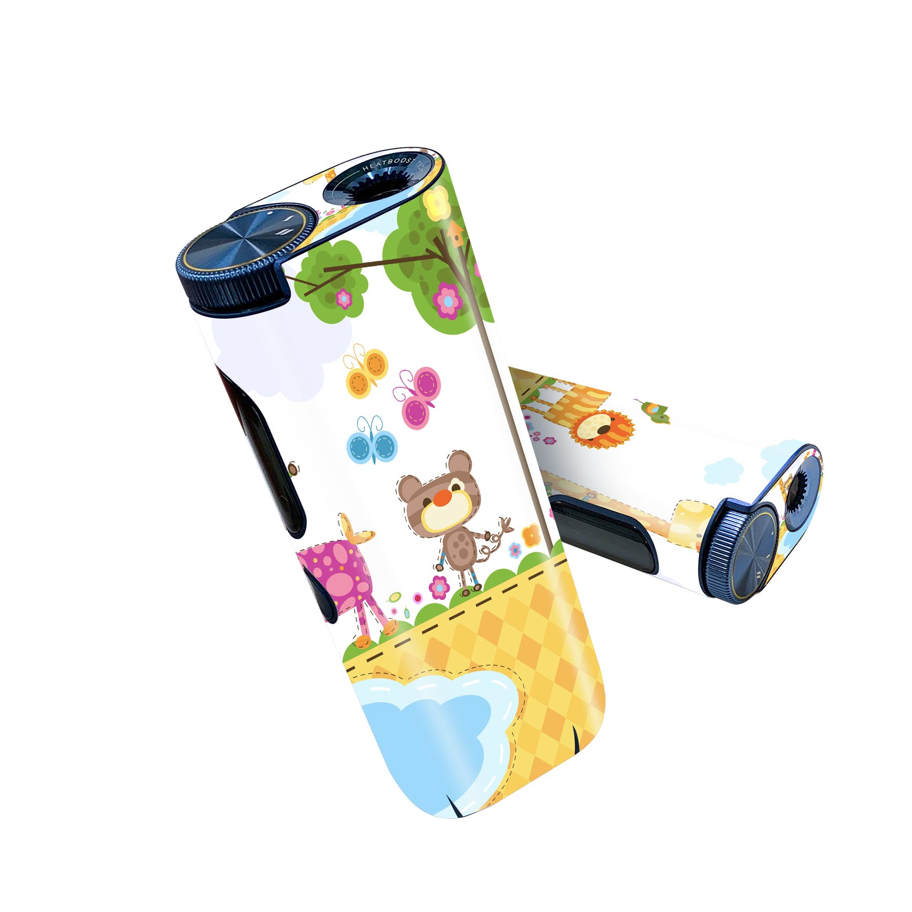 glo hyper pro 用 デザインスキンシール 側面2枚 天面3枚 セット 360°カバー ケー...