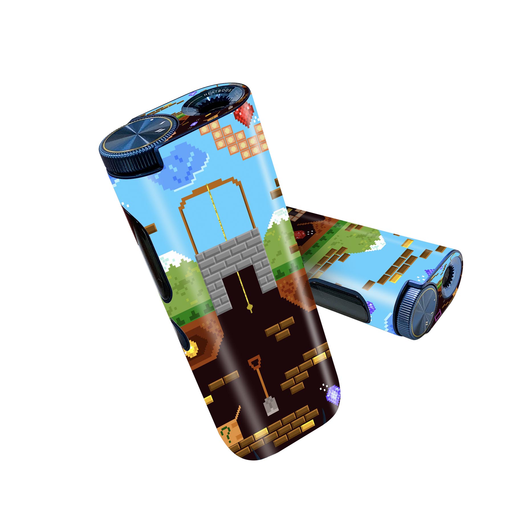 glo hyper pro 用 デザインスキンシール 側面2枚 天面3枚 セット 360°カバー ケース 保護 グロー ハイ..