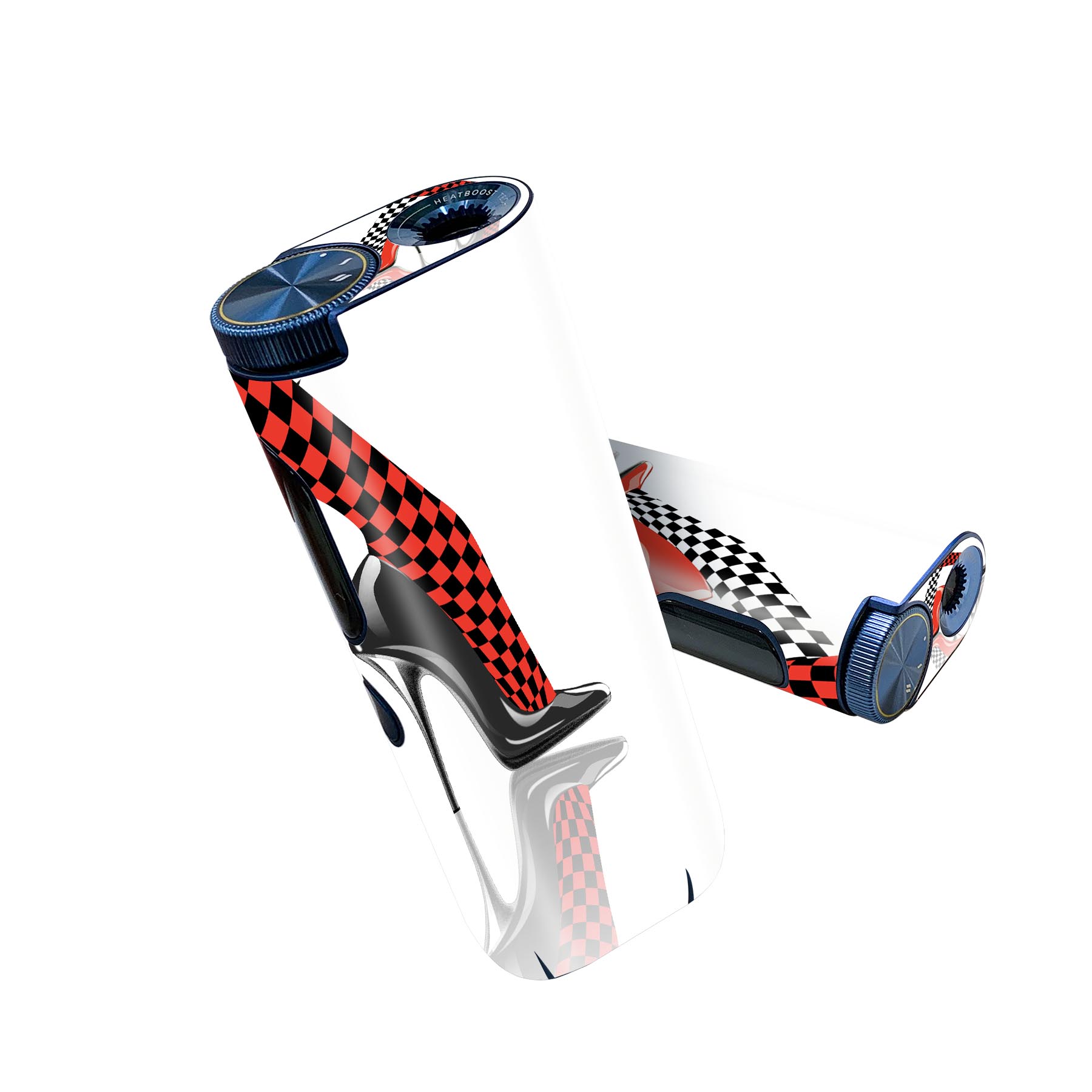 glo hyper pro 用 デザインスキンシール 側面2枚 天面3枚 セット 360°カバー ケース 保護 グロー ハイ..