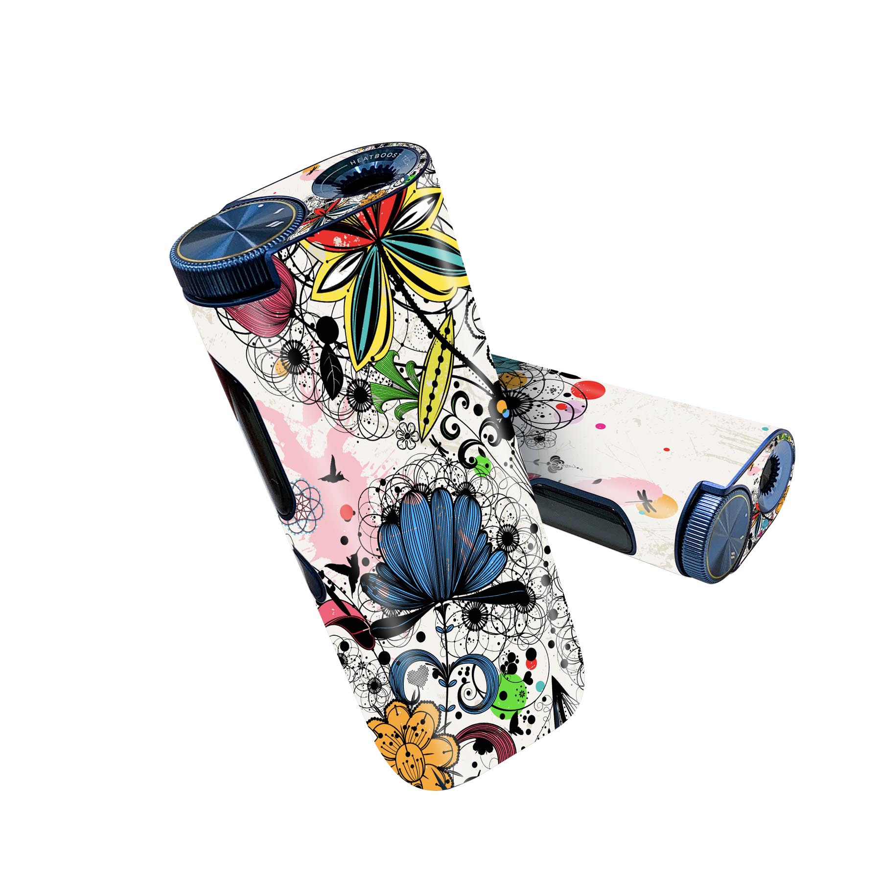 glo hyper pro 用 デザインスキンシール 側面2枚 天面3枚 セット 360°カバー ケース 保護 グロー ハイ..