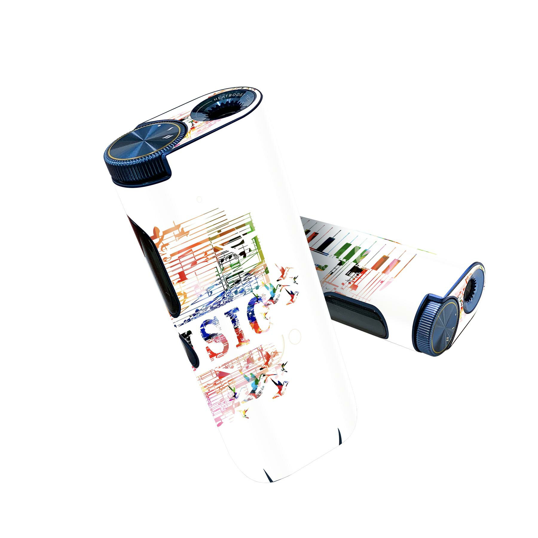 glo hyper pro 用 デザインスキンシール 側面2枚 天面3枚 セット 360°カバー ケース 保護 グロー ハイ..