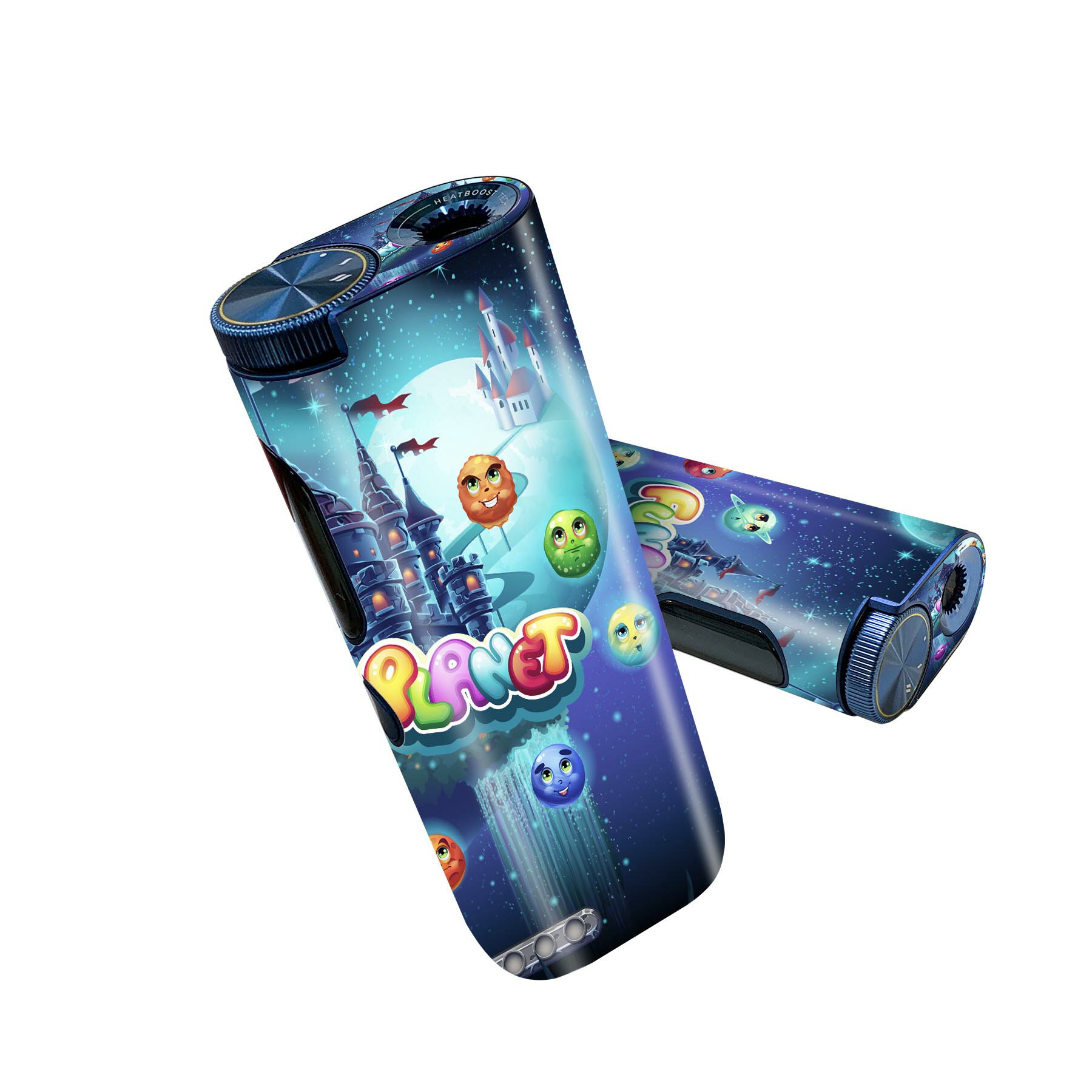 glo hyper pro 用 デザインスキンシール 側面2枚 天面3枚 セット 360°カバー ケース 保護 グロー ハイ..